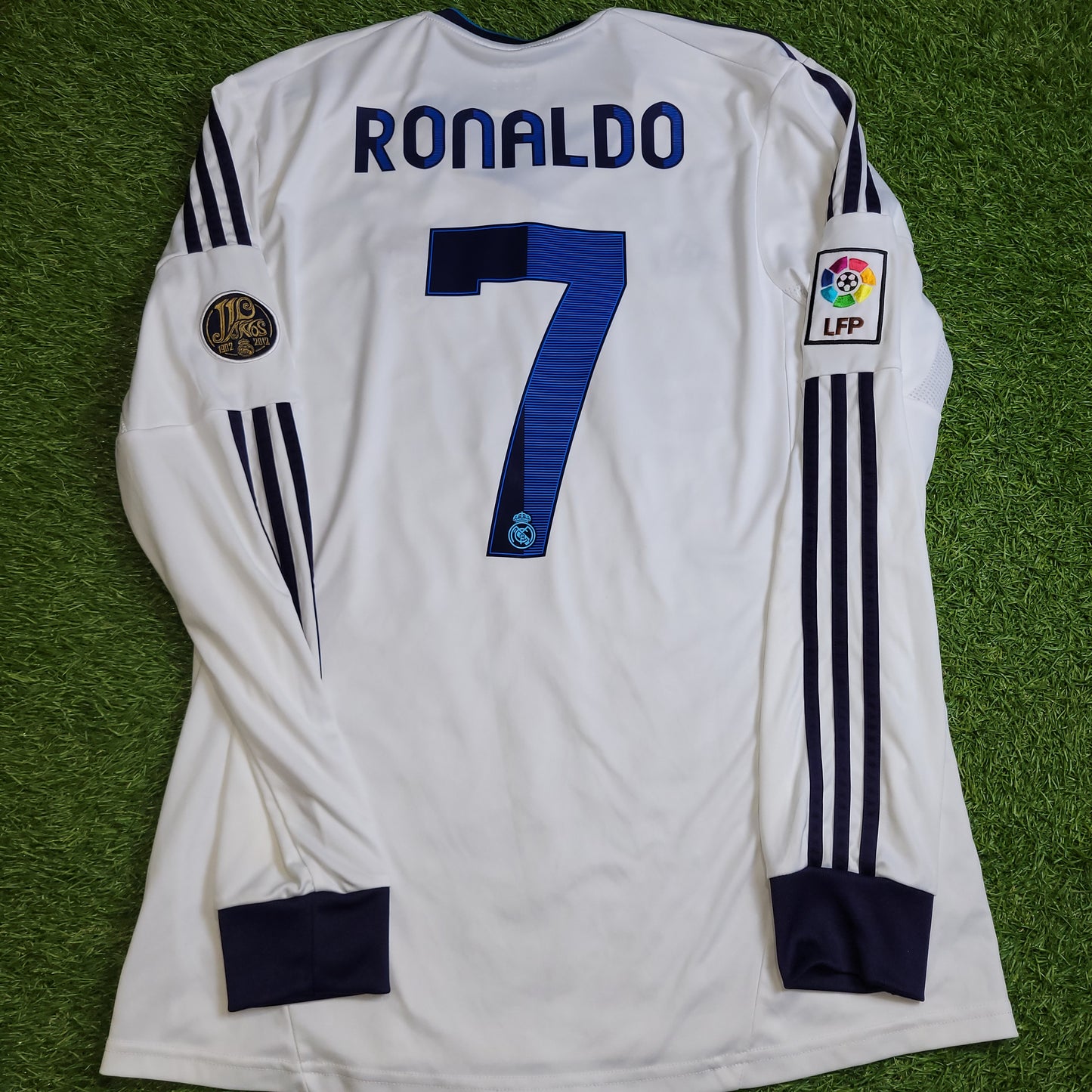 Cristiano Ronaldo Real Madrid 2012 2013 Anniversary Soccer Jersey Shirt L SKU# W41762