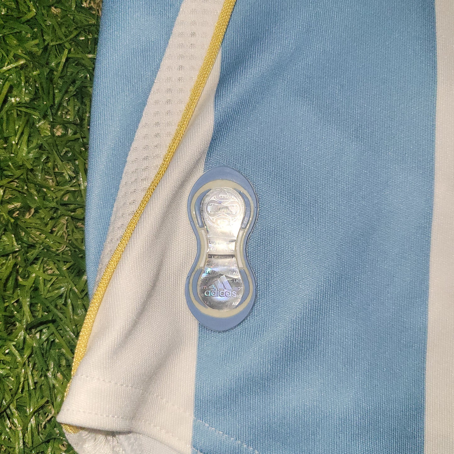 Messi Argentina 2006 WORLD CUP Home Soccer Jersey Shirt M SKU# 739802 AZB001