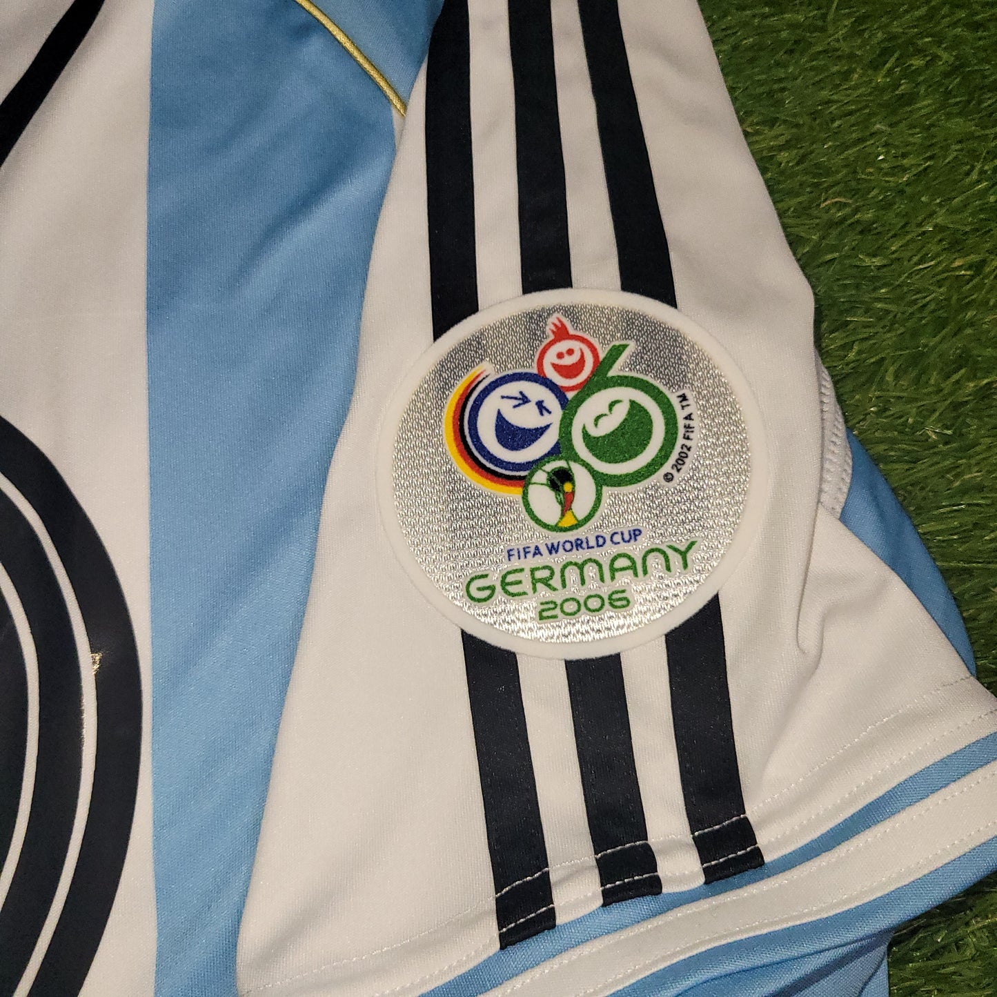 Messi Argentina 2006 WORLD CUP Home Soccer Jersey Shirt XL SKU# 838643