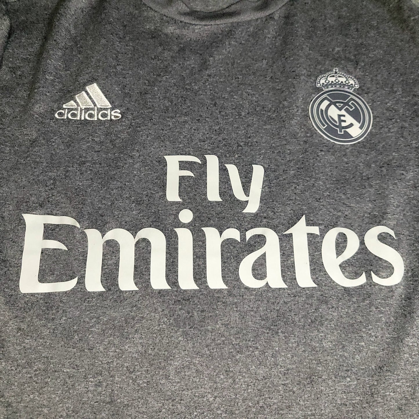 Cristiano Ronaldo Real Madrid 2015 2016 Away Long Sleeve Soccer Jersey Shirt M SKU# S12686