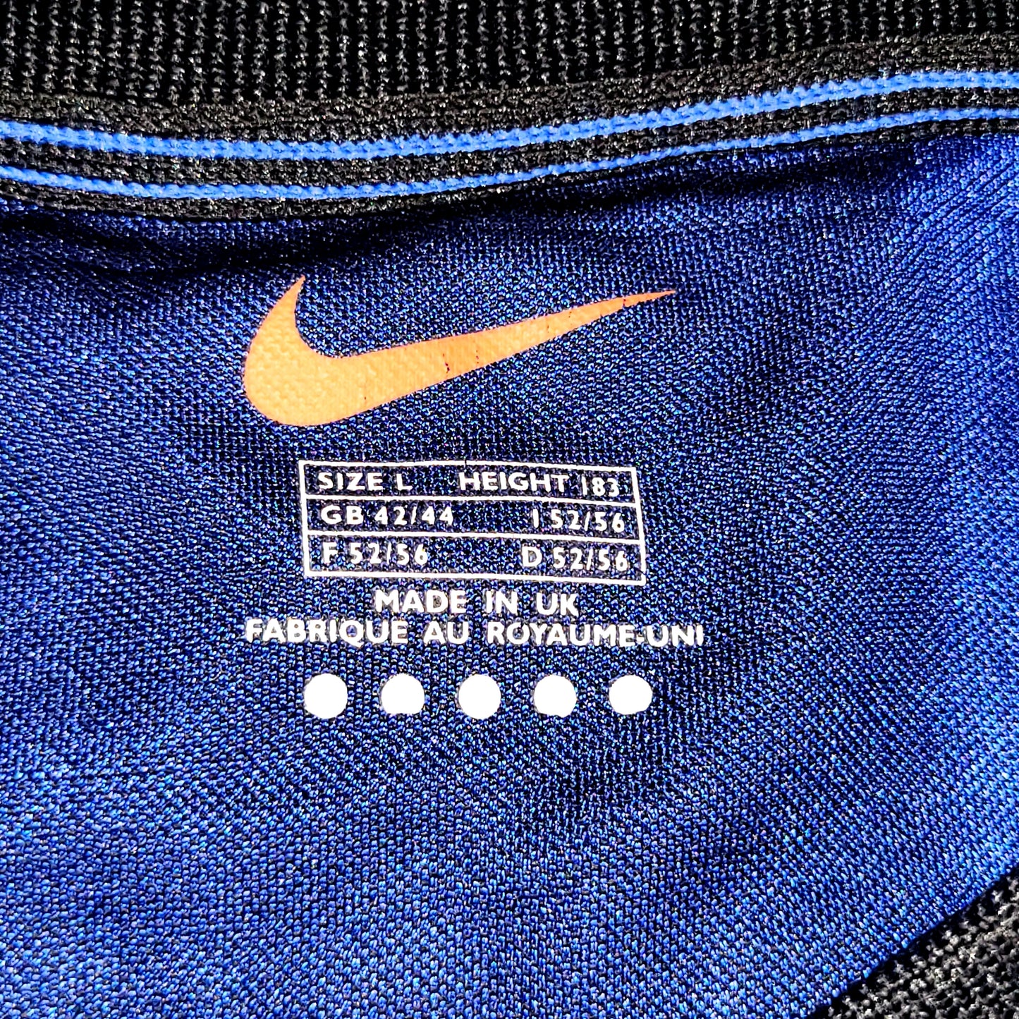 Ronaldo Inter Milan 1999 2000 Soccer Jersey Shirt L