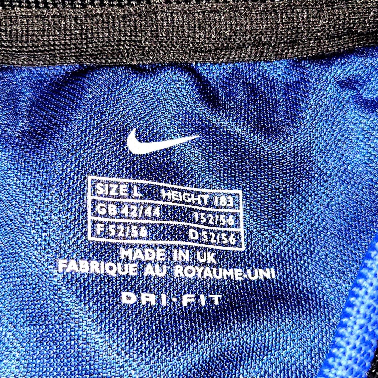 Ronaldo Inter Milan 2000 2001 Home Soccer Jersey Shirt L