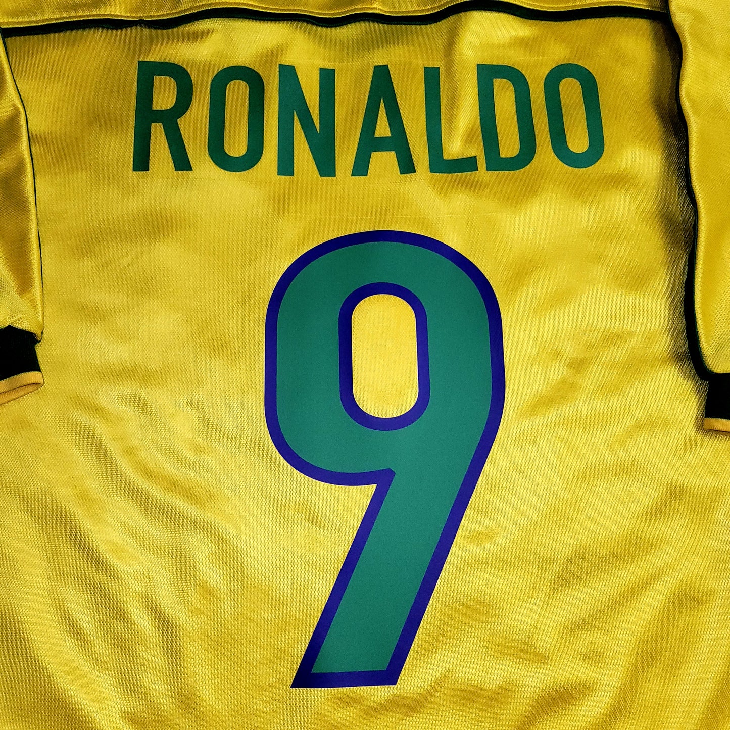 Ronaldo Brazil 1998 WORLD CUP Nike Home Soccer Jersey Shirt XL