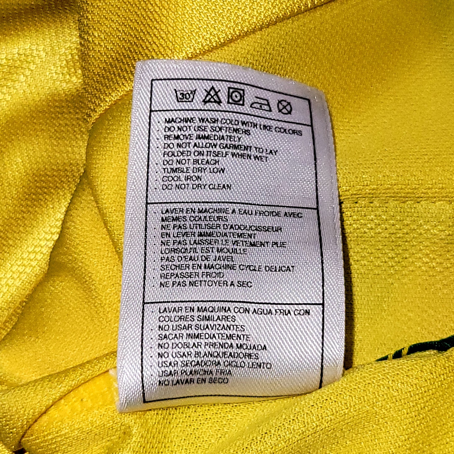 Ronaldo Brazil 1998 WORLD CUP Nike Home Soccer Jersey Shirt XL