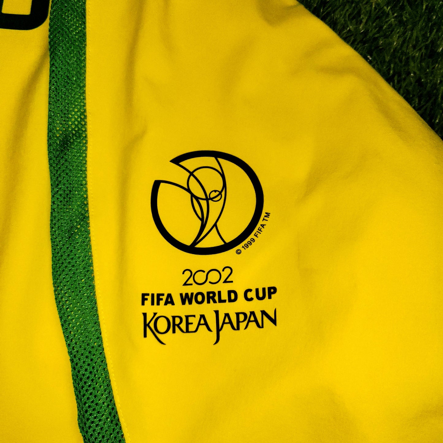 Ronaldo Brazil 2002 WORLD CUP PLAYER ISSUE Soccer Jersey Shirt XL SKU# S20901MSP 182264