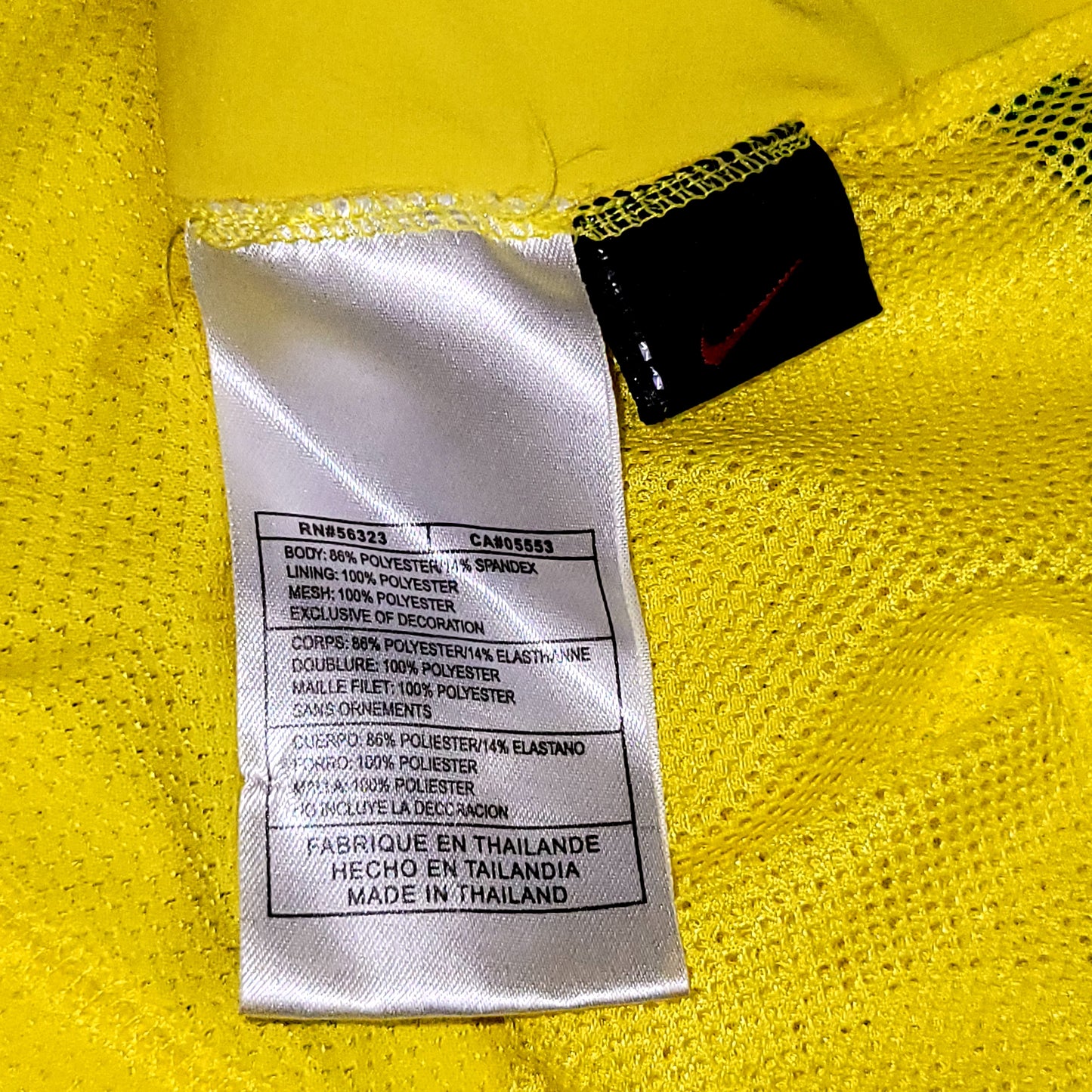 Ronaldo Brazil 2002 WORLD CUP PLAYER ISSUE Soccer Jersey Shirt XL SKU# S20901MSP 182264