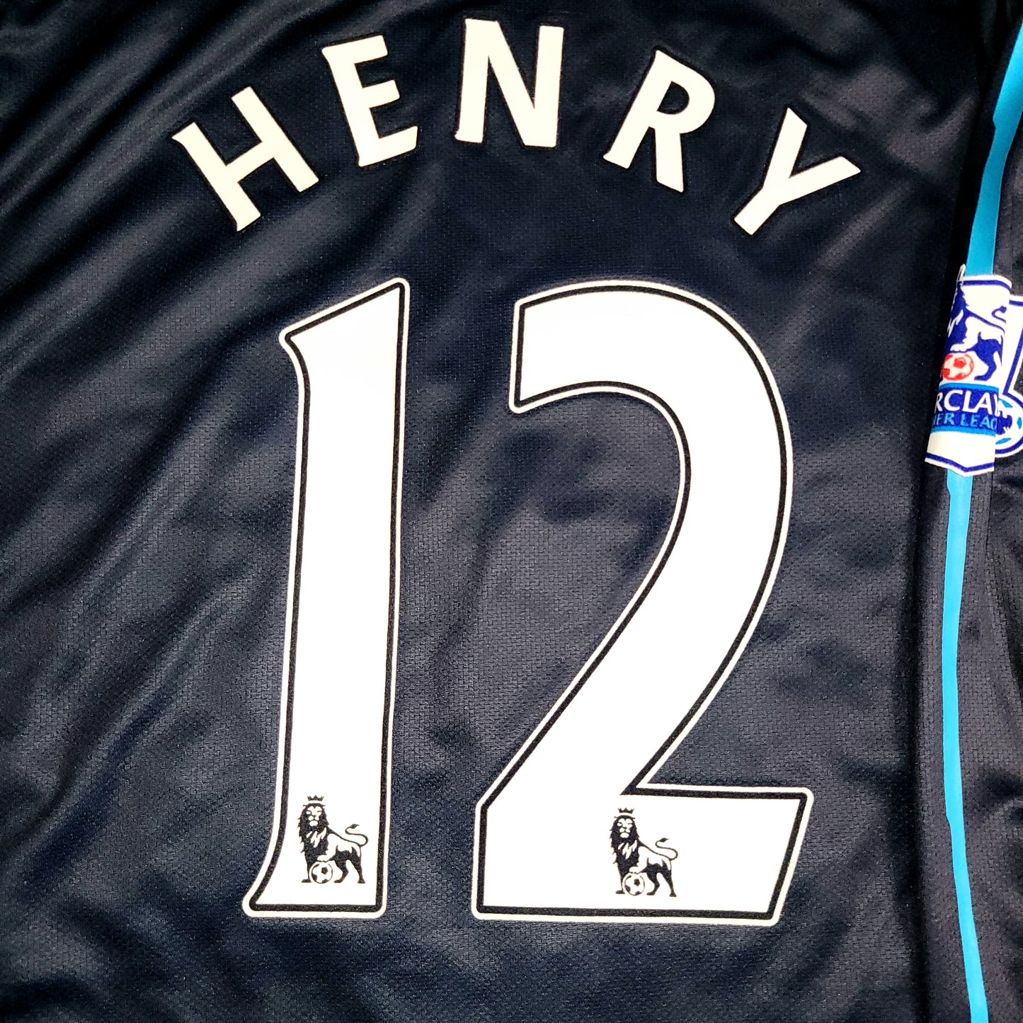Henry Arsenal 2011 2012 Long Sleeve Away Soccer Jersey Shirt L SKU# 423984-472