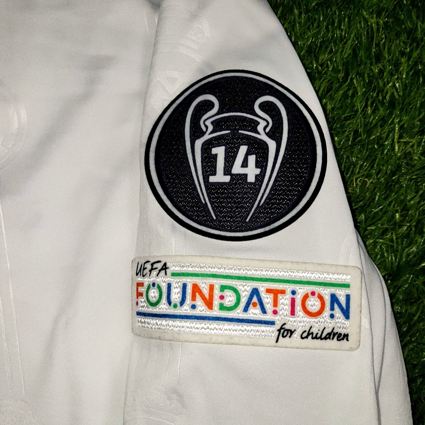 Kroos Real Madrid 2022 2023 UEFA Long Sleeve Soccer Jersey Shirt M SKU# HA2666