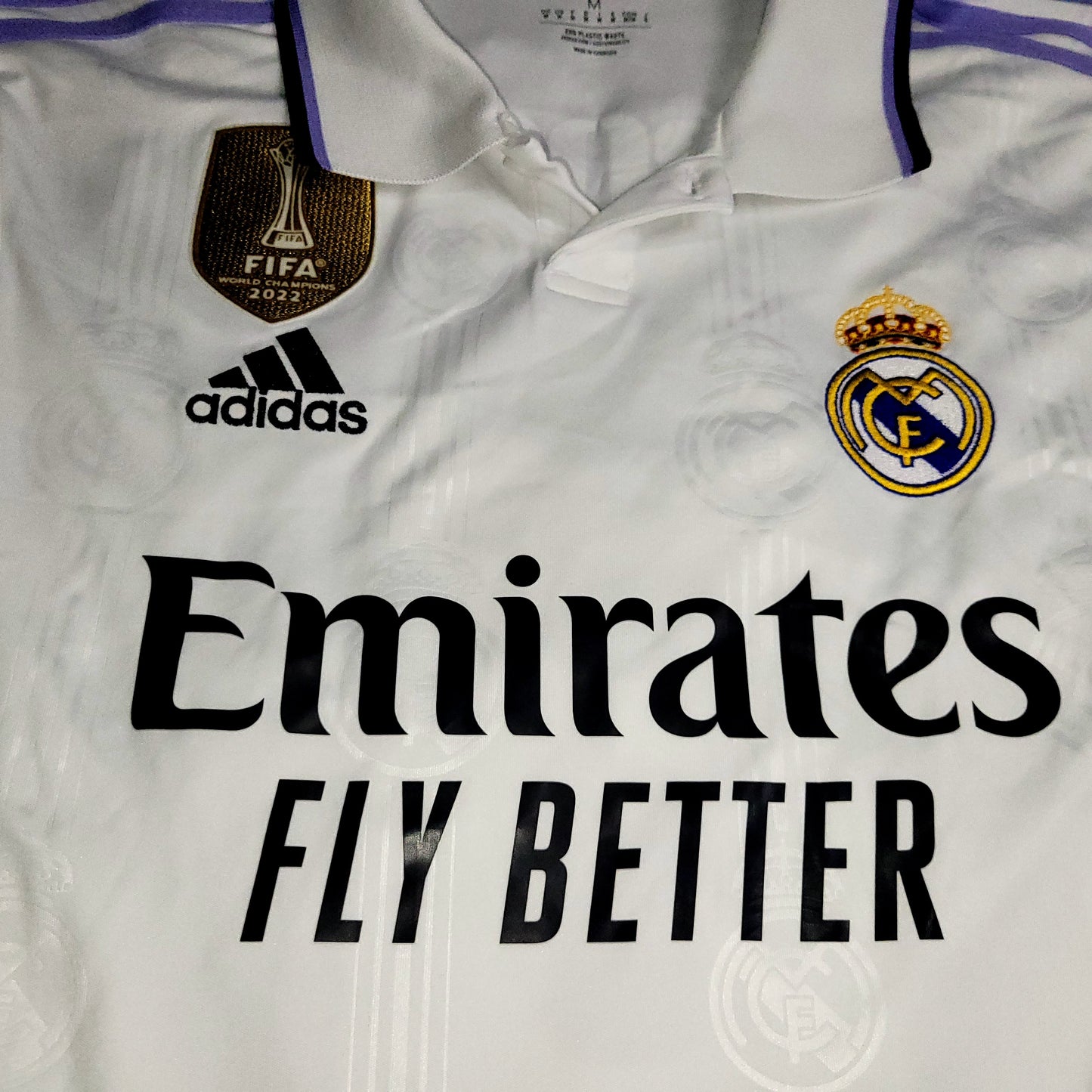 Kroos Real Madrid 2022 2023 UEFA Long Sleeve Soccer Jersey Shirt M SKU# HA2666