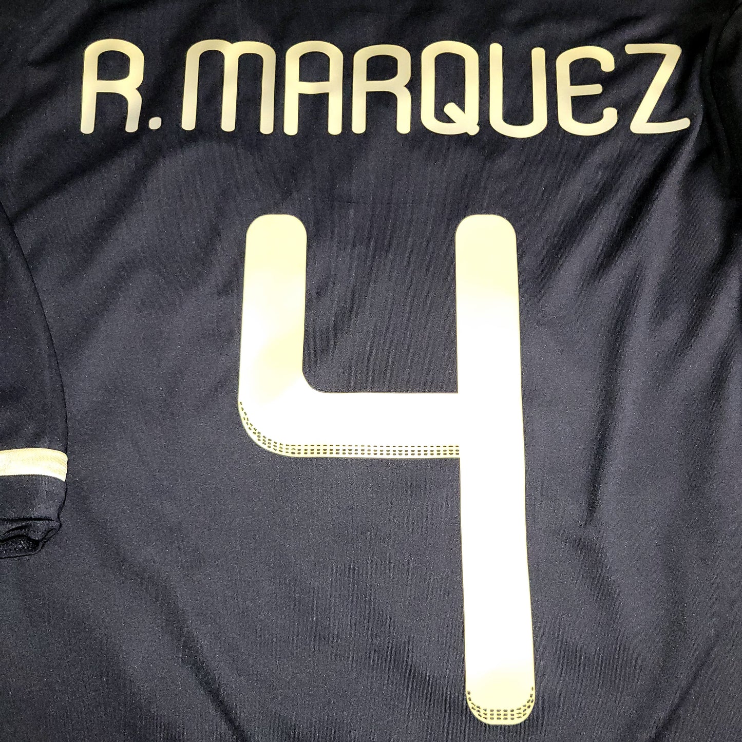 Marquez Mexico 2011 GOLD CUP FINAL Soccer Away Jersey Shirt L SKU# V31526