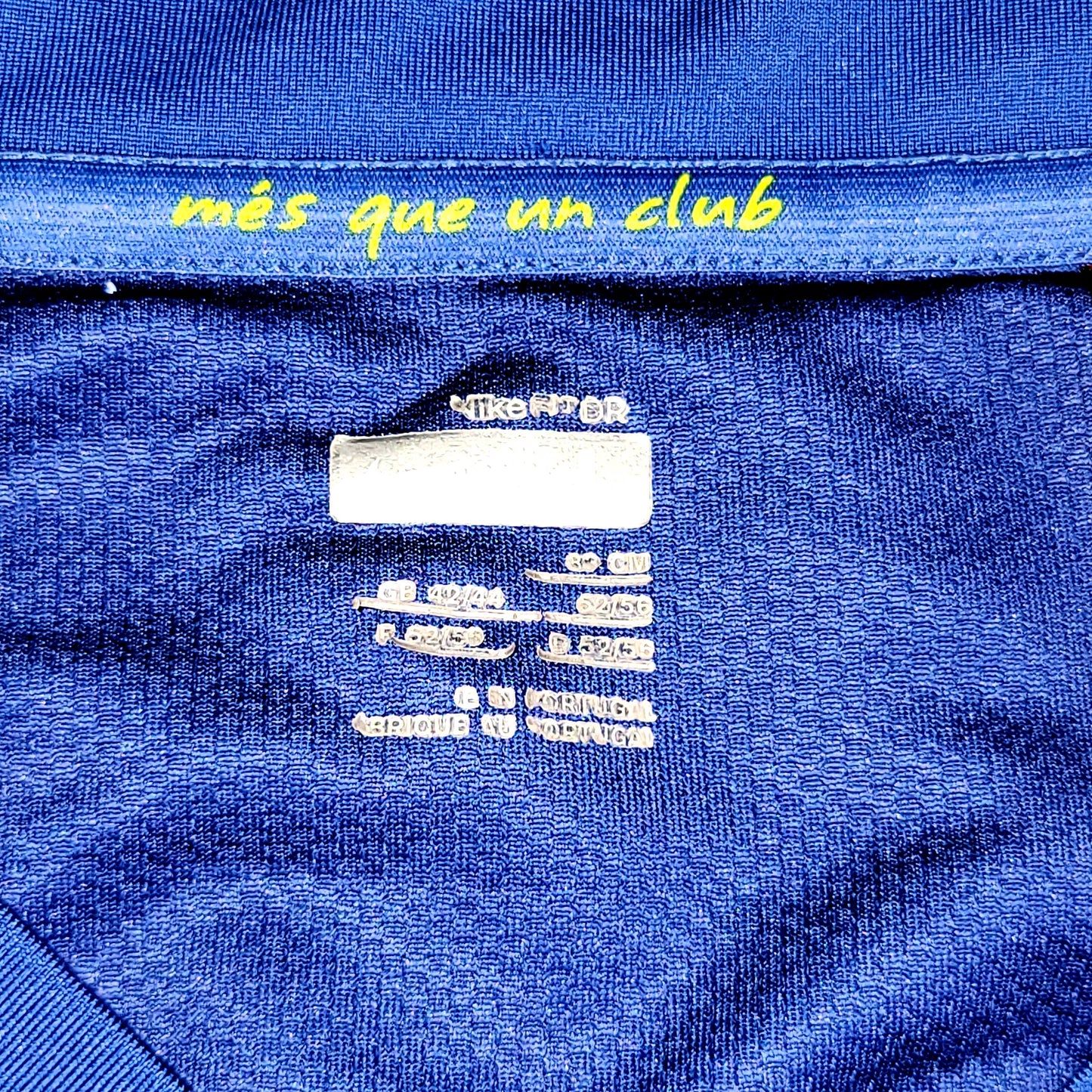 Ronaldinho Barcelona Anniversary 2007 2008 Soccer Jersey Shirt L SKU# 237741-655