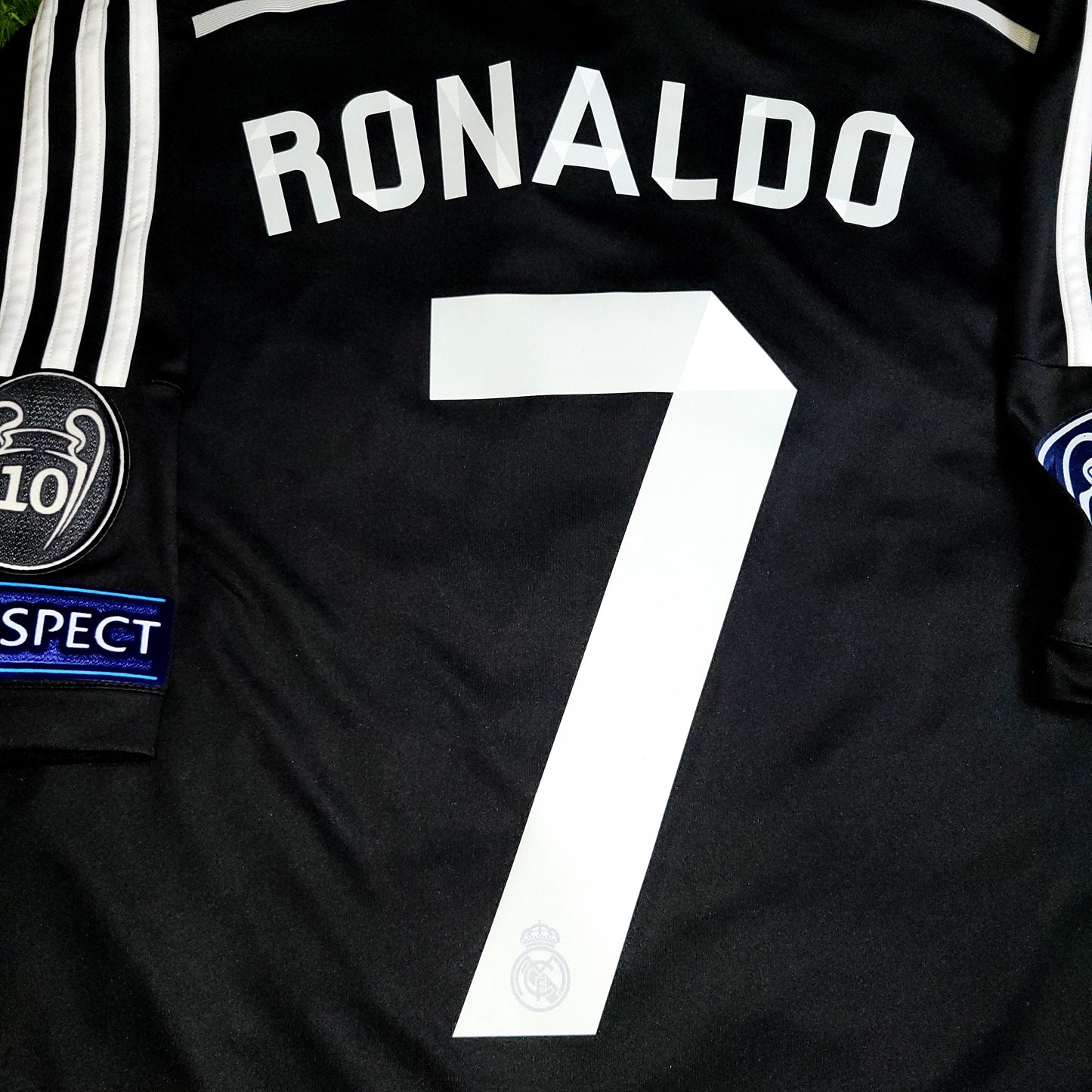 Cristiano Ronaldo Real Madrid 2014 2015 Yamamoto Dragon Y-3 UEFA Third Soccer Jersey Shirt BNWT L SKU# F49264