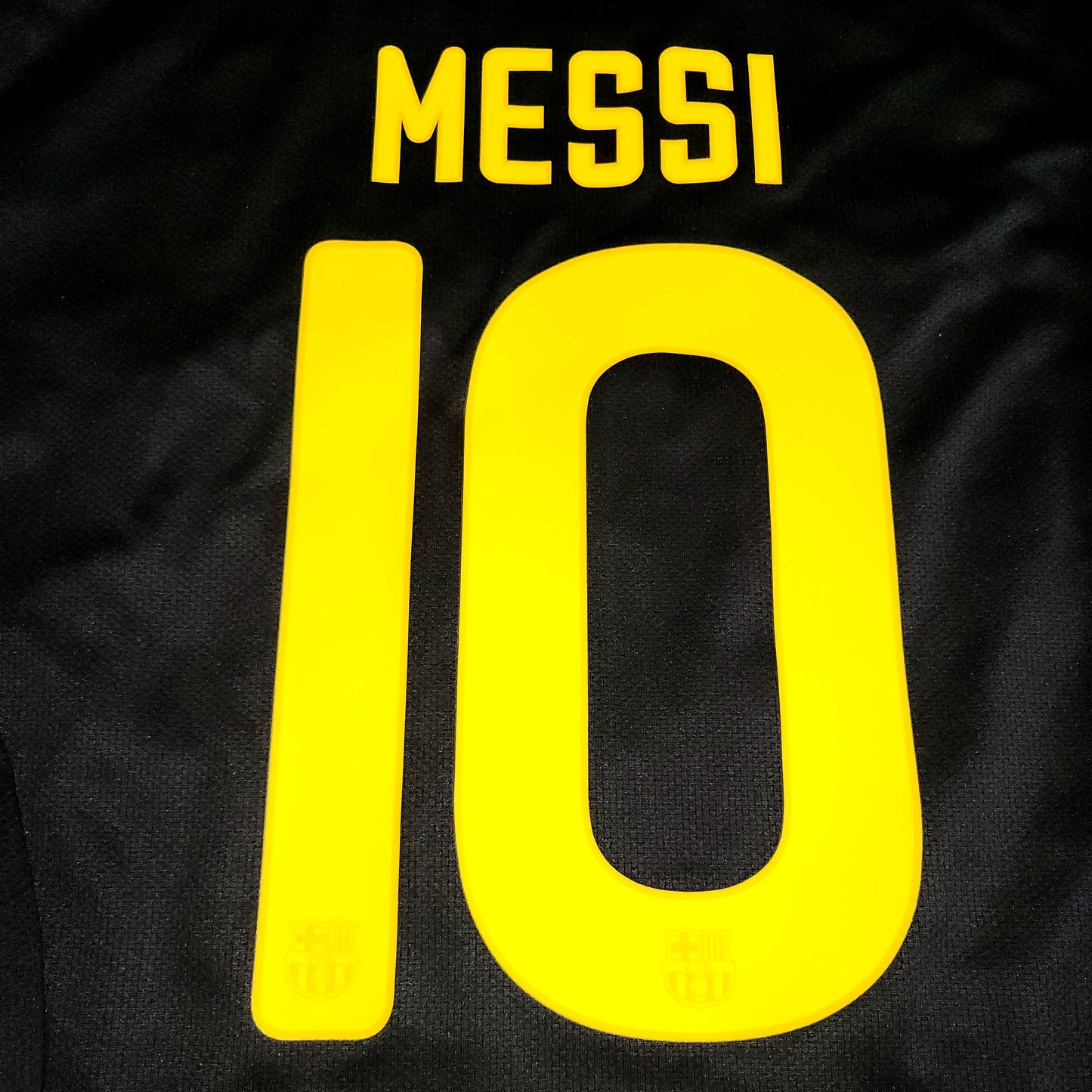 Messi Barcelona 2011 2012 Away Long Sleeve Soccer Jersey Shirt XL SKU# 419881-010