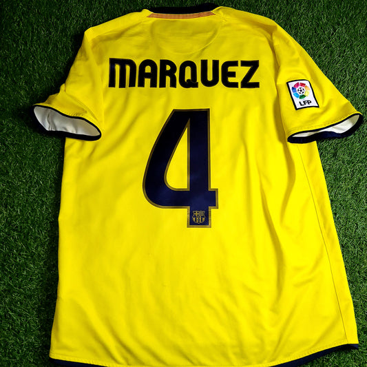 Marquez Barcelona TREBLE SEASON 2008 2009 Away Soccer Jersey Shirt M SKU# 286787-760