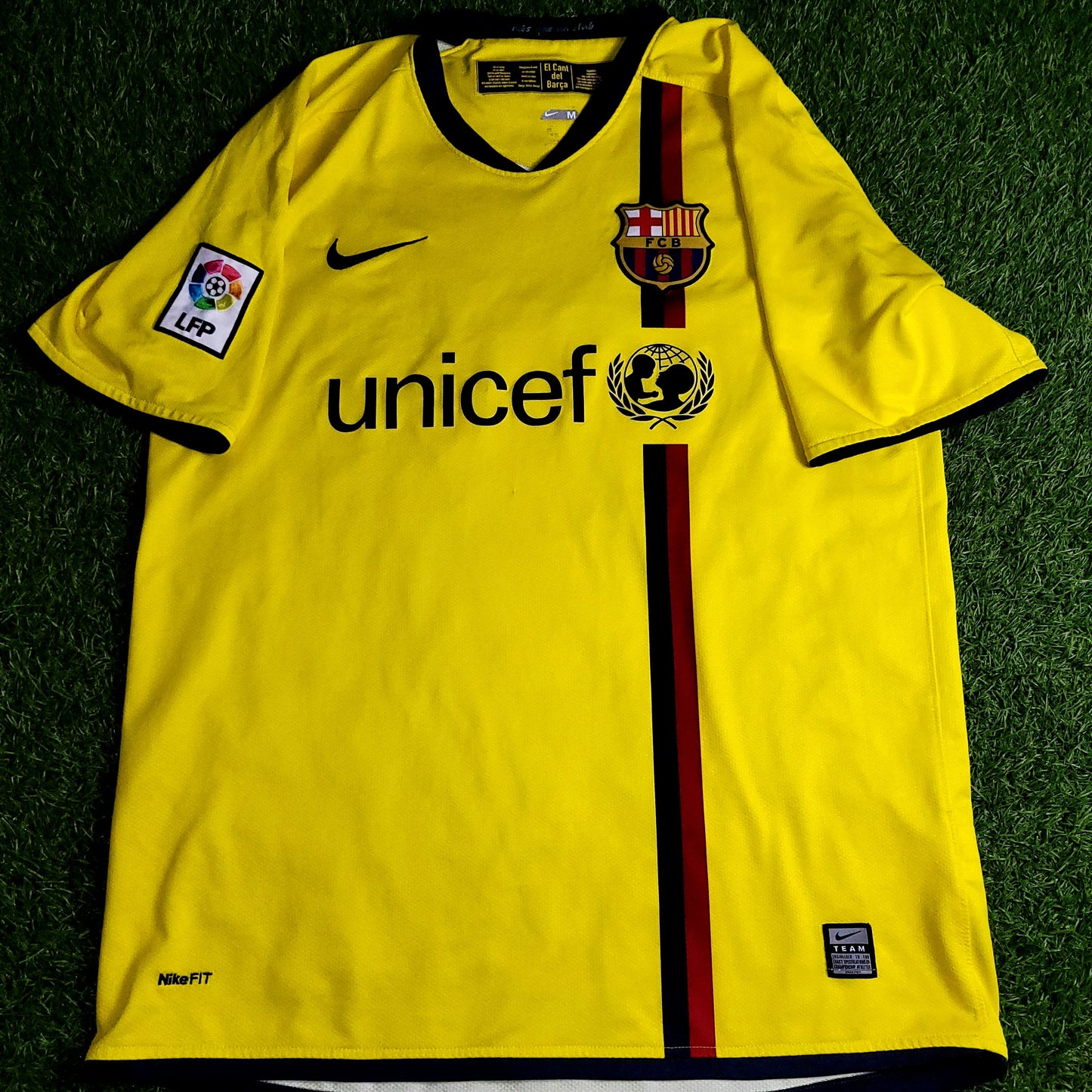 Marquez Barcelona TREBLE SEASON 2008 2009 Away Soccer Jersey Shirt M SKU# 286787-760