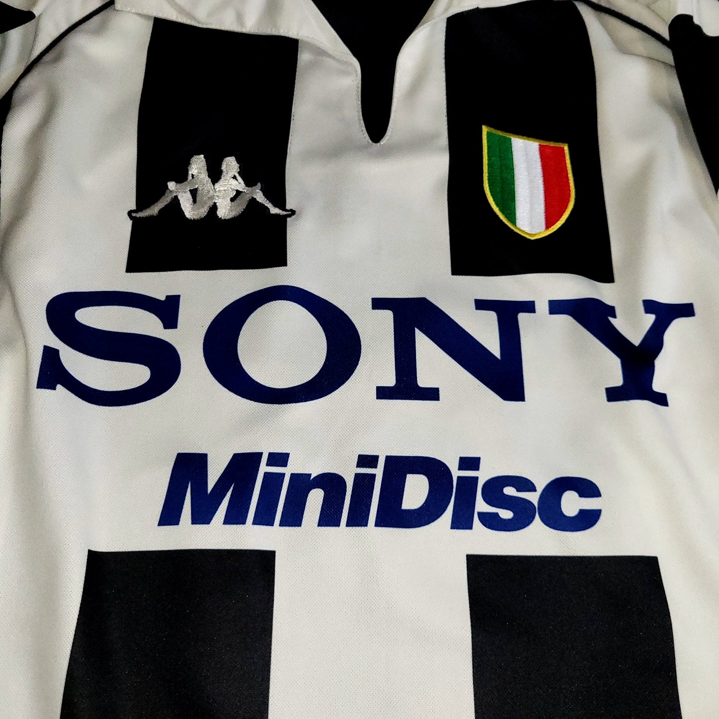 Zidane Juventus 1997 1998 Kappa Home Soccer Jersey Shirt L