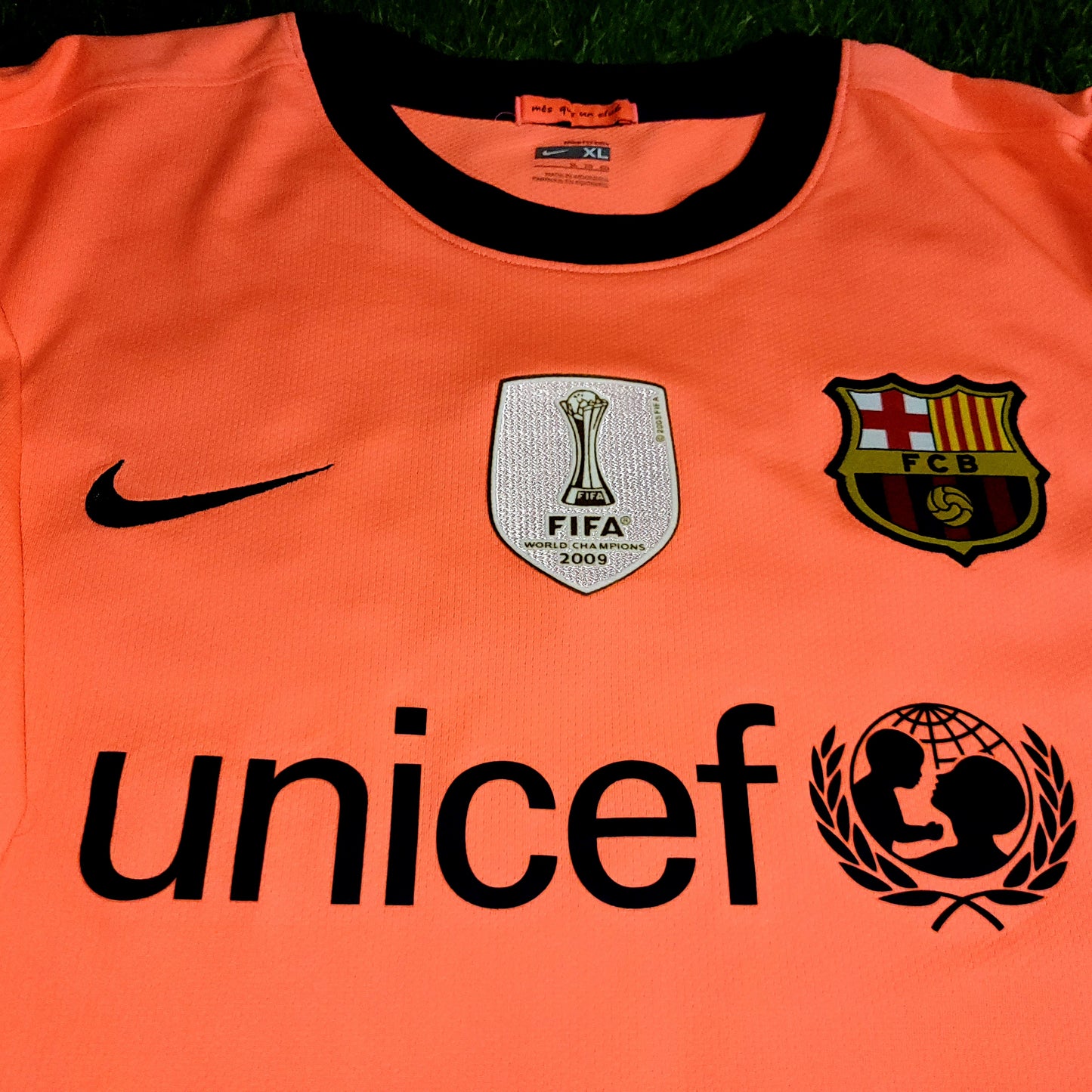Marquez Barcelona 2009 2010 Away Soccer Jersey Shirt XL SKU# 355020-870