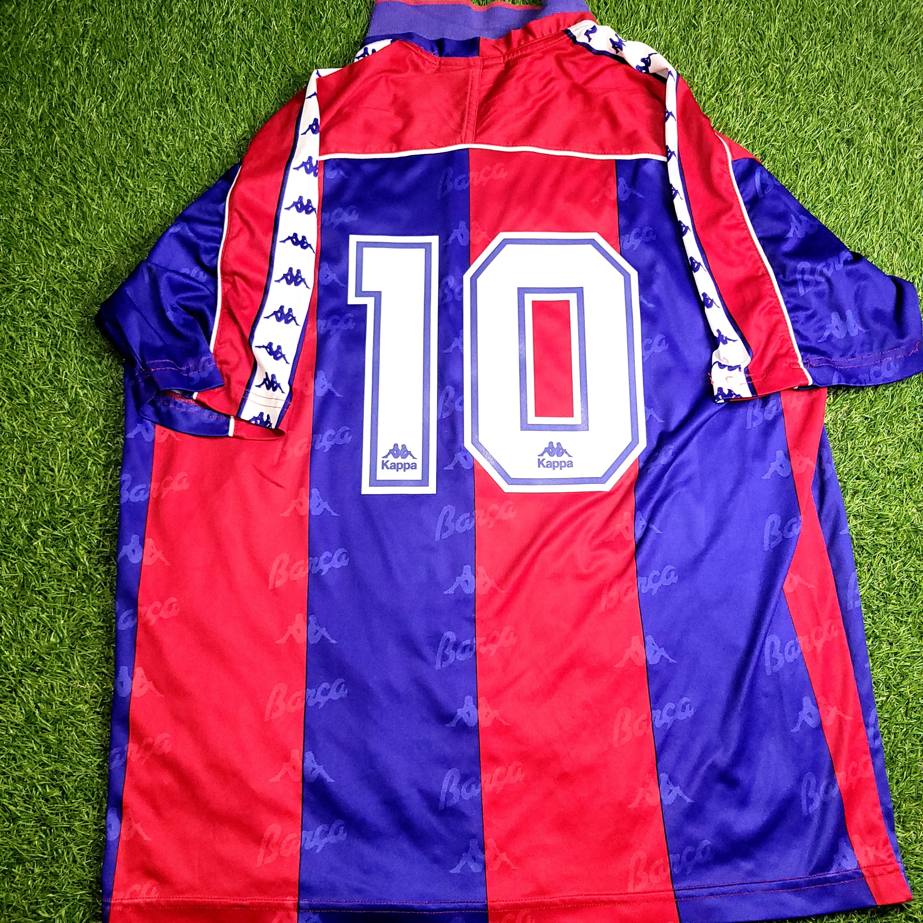 Romario Kappa Barcelona 1994 1995 Soccer Jersey Shirt XL