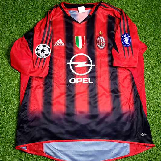 Kaka AC Milan 2004 2005 UEFA Soccer Jersey L SKU# 369572