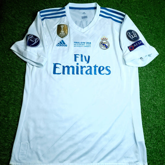 Cristiano Ronaldo Real Madrid 2017 2018 LAST GAME UEFA FINAL Soccer Jersey L SKU# AZ8059