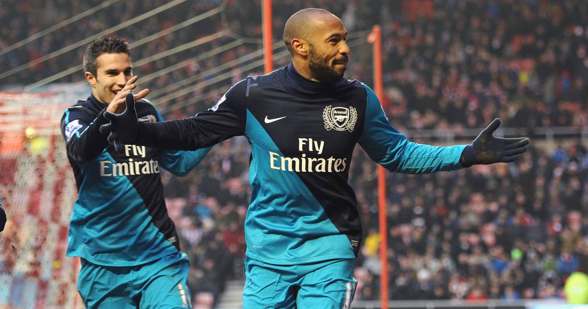 Henry Arsenal 2011 2012 Long Sleeve Away Soccer Jersey Shirt L SKU# 423984-472