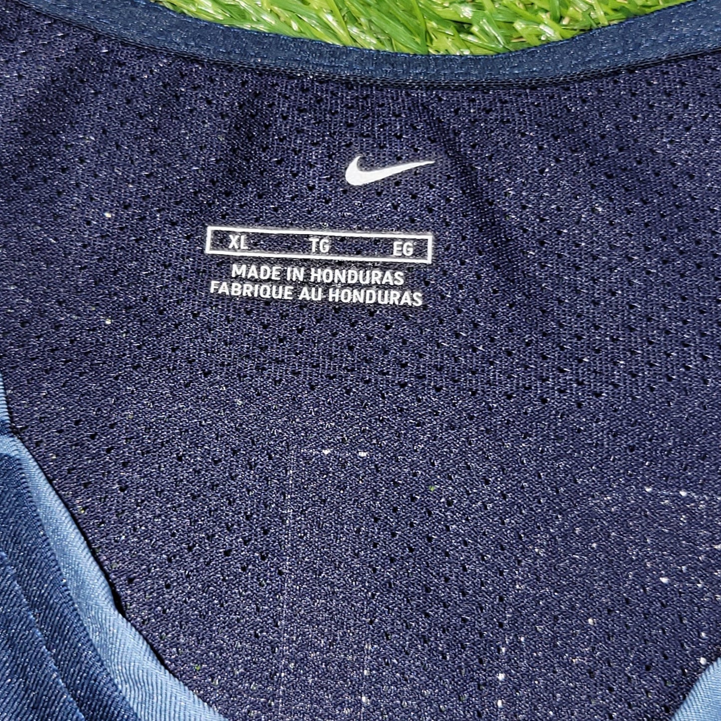 Adriano Inter Milan 2004 2005 2006 Third UEFA Soccer Jersey Shirt XL Nike