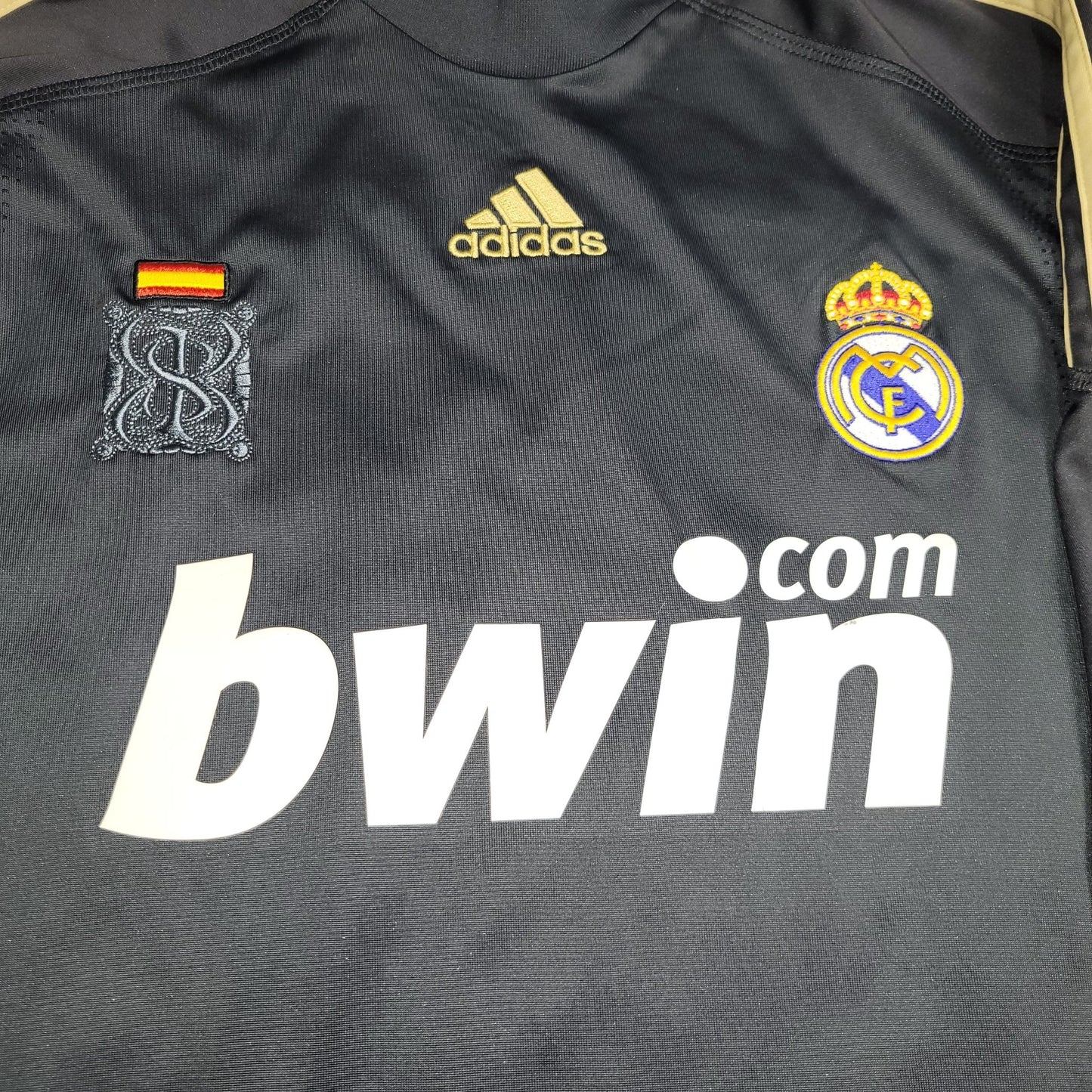 Alonso Real Madrid 2009 2010 DEBUT SEASON Soccer Third Jersey Shirt XL SKU E84329 Adidas
