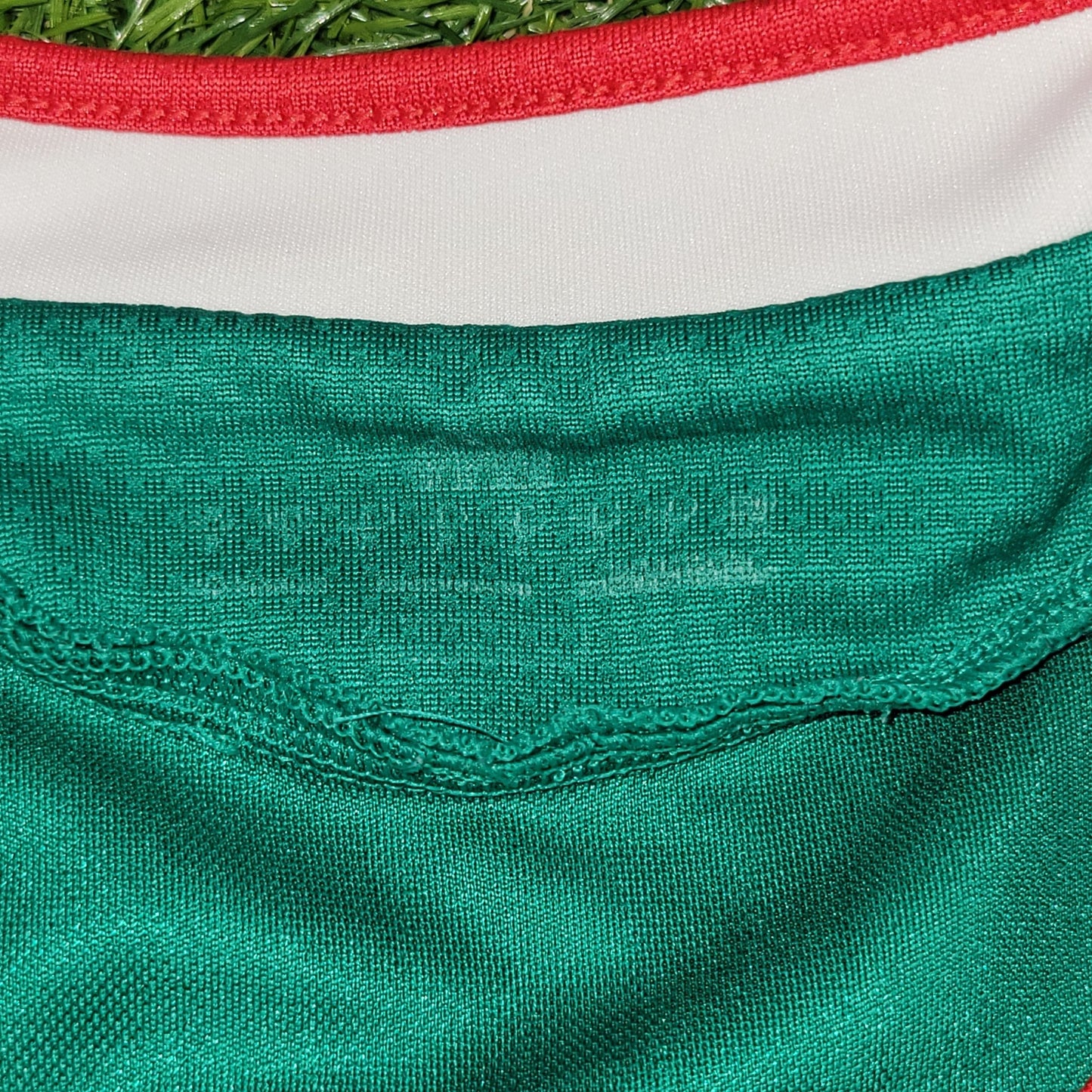 Chicharito Mexico 2010 WORLD CUP Home Long Sleeve Soccer Jersey Shirt M SKU P41409 Adidas