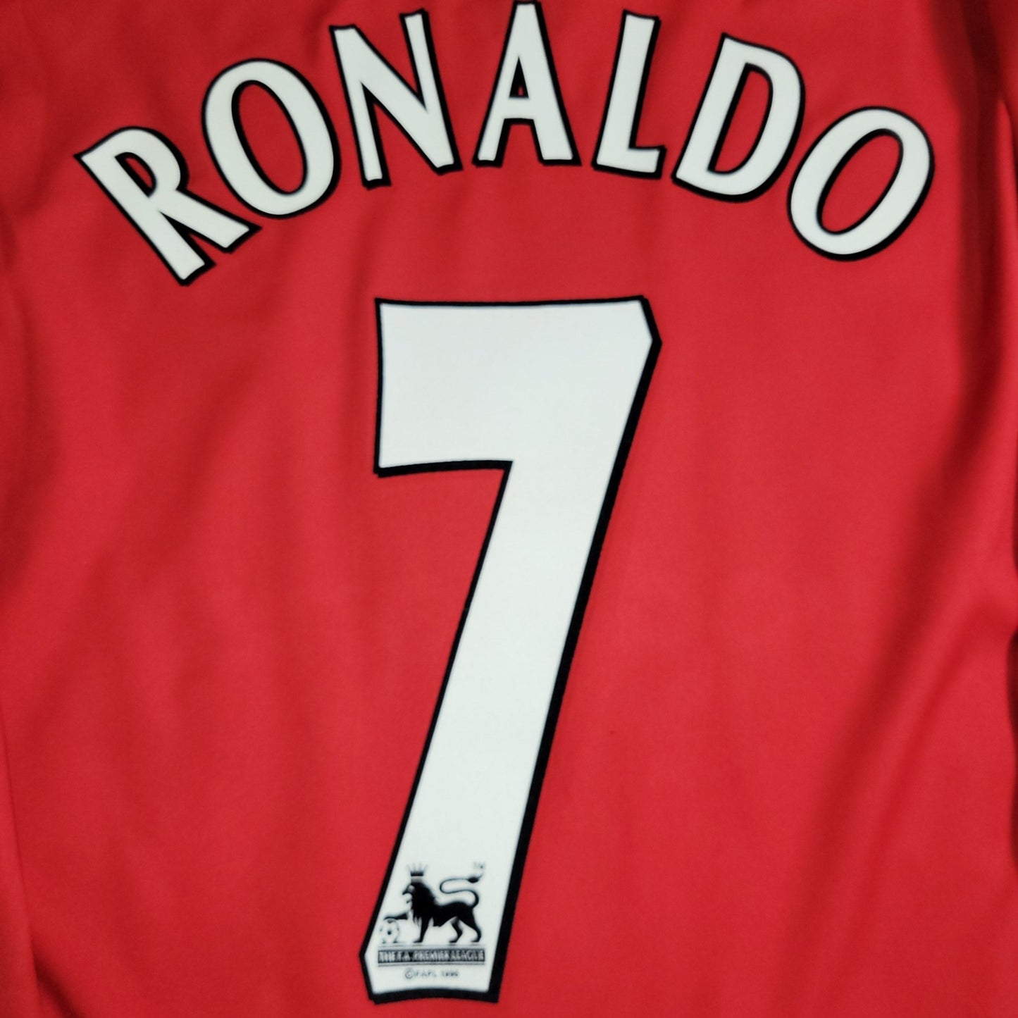 Cristiano Ronaldo Manchester United 2003 2004 DEBUT SEASON Home Long Sleeve Soccer Jersey Shirt XL SKU# F20104DHA 184948 Nike