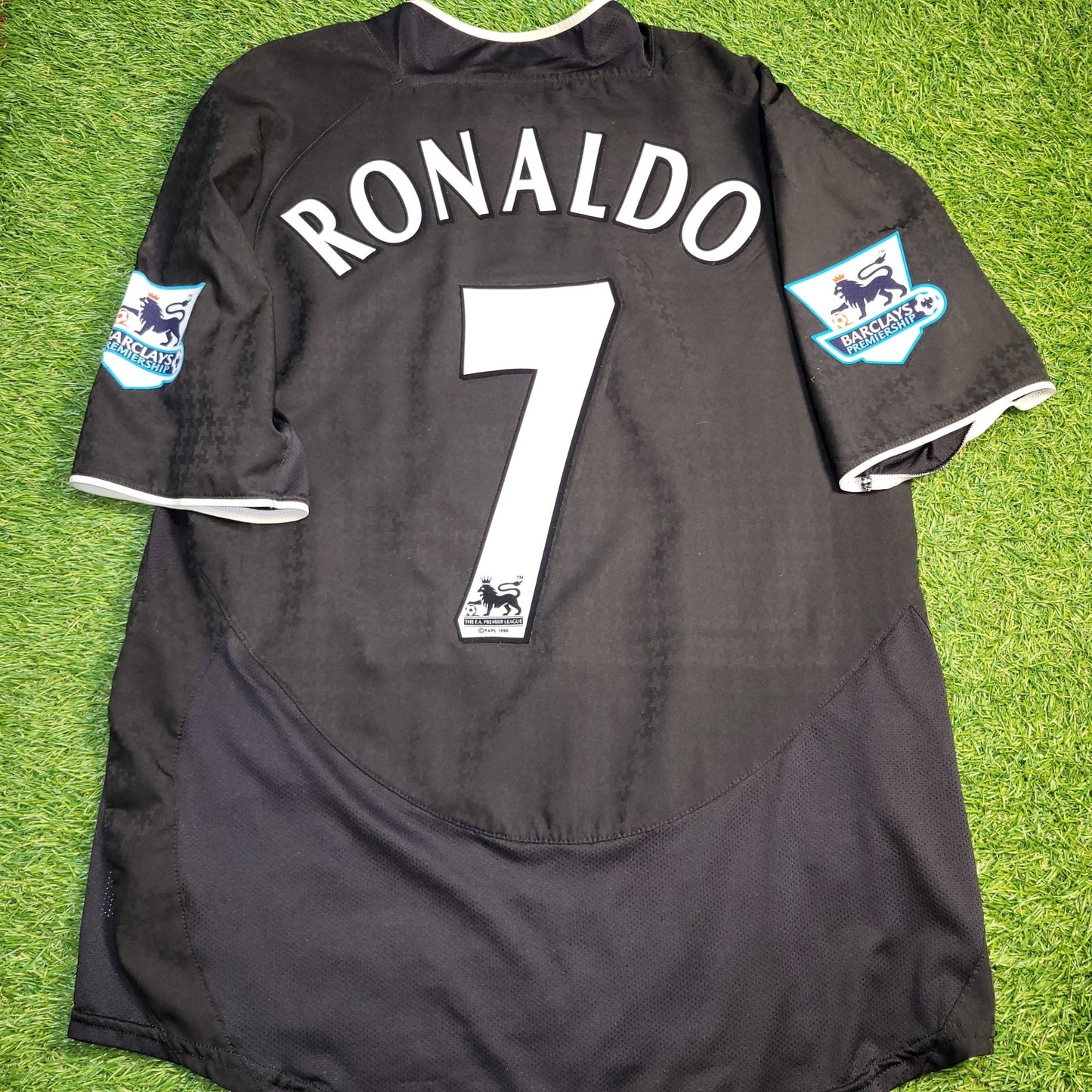 Cristiano Ronaldo Manchester United 2004 2005 Away STAND UP SPEAK UP Soccer Jersey Shirt M Nike