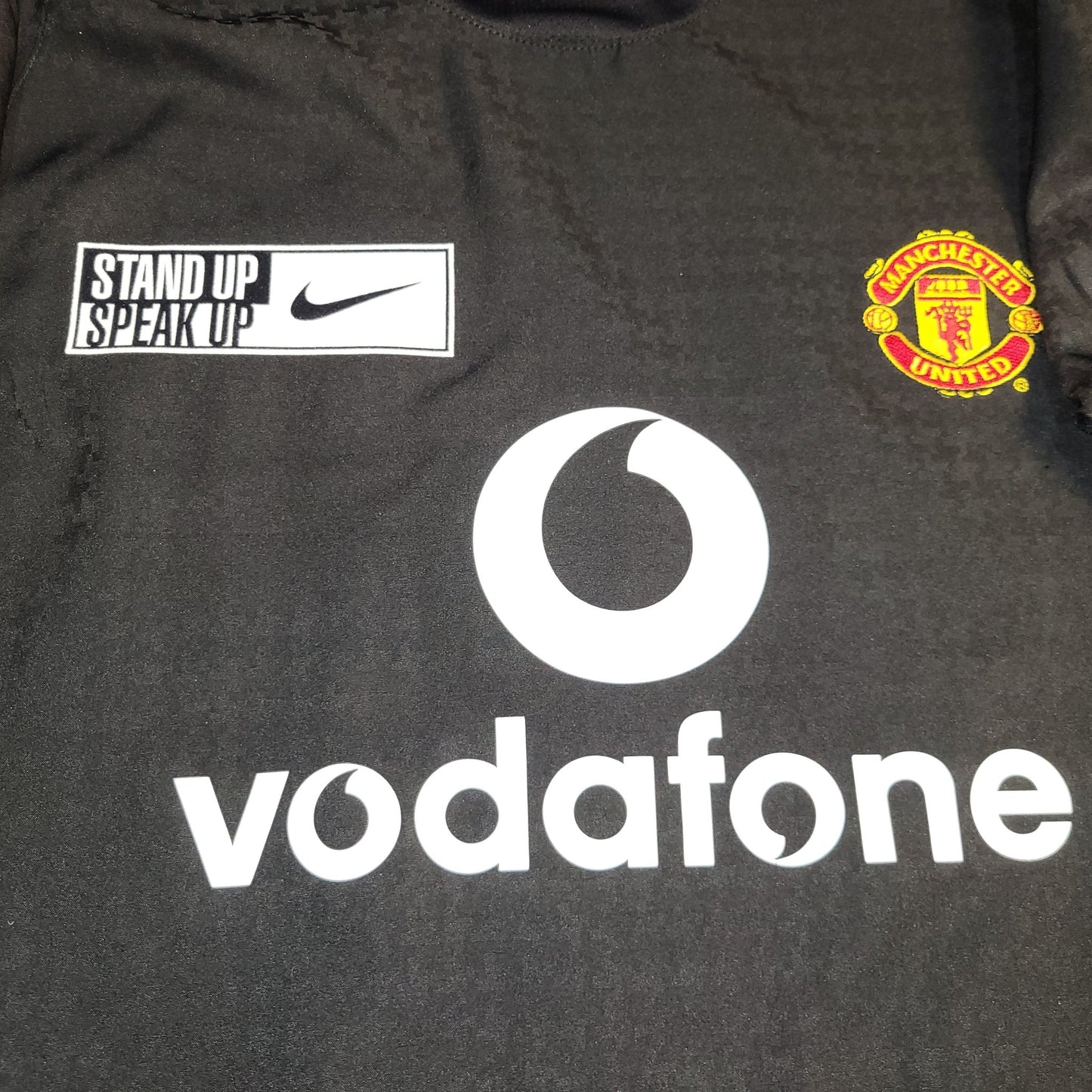Cristiano Ronaldo Manchester United 2004 2005 Away STAND UP SPEAK UP Soccer Jersey Shirt M Nike