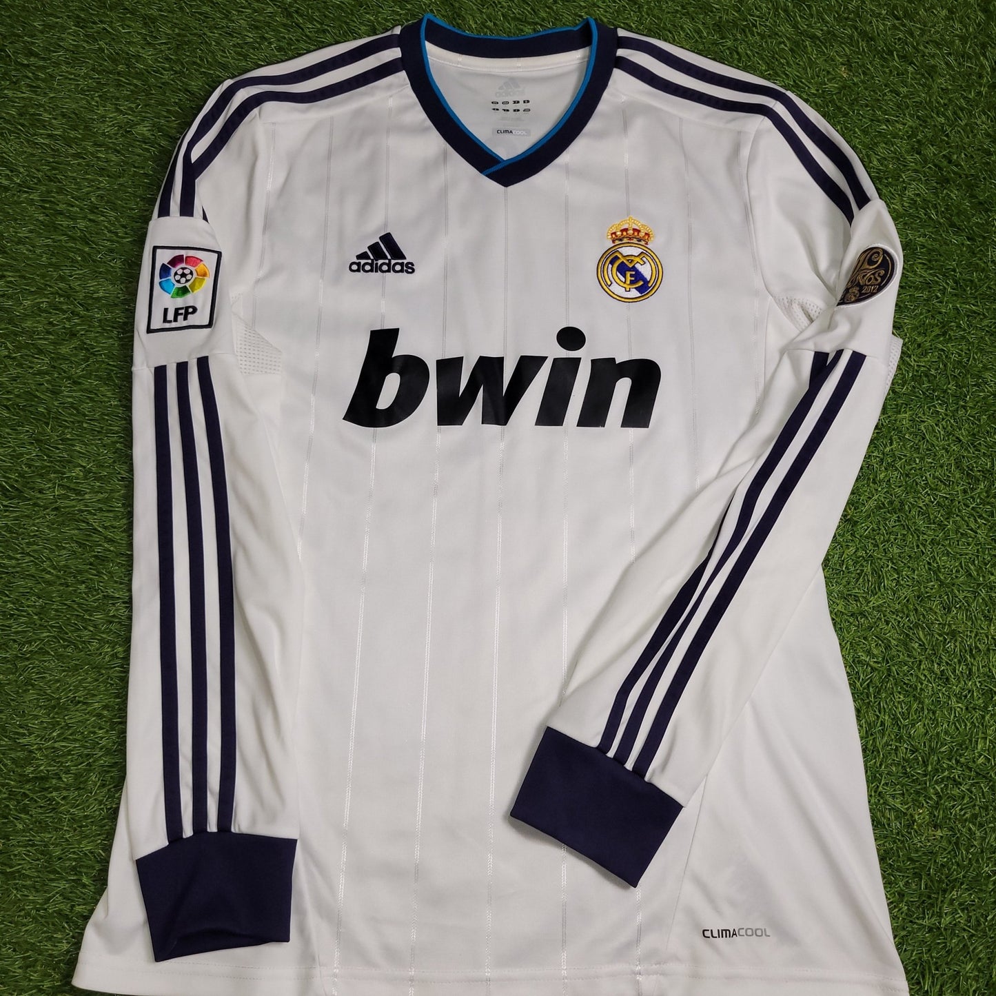 Cristiano Ronaldo Real Madrid 2012 2013 Anniversary Soccer Jersey Shirt M SKU# W41762 Adidas