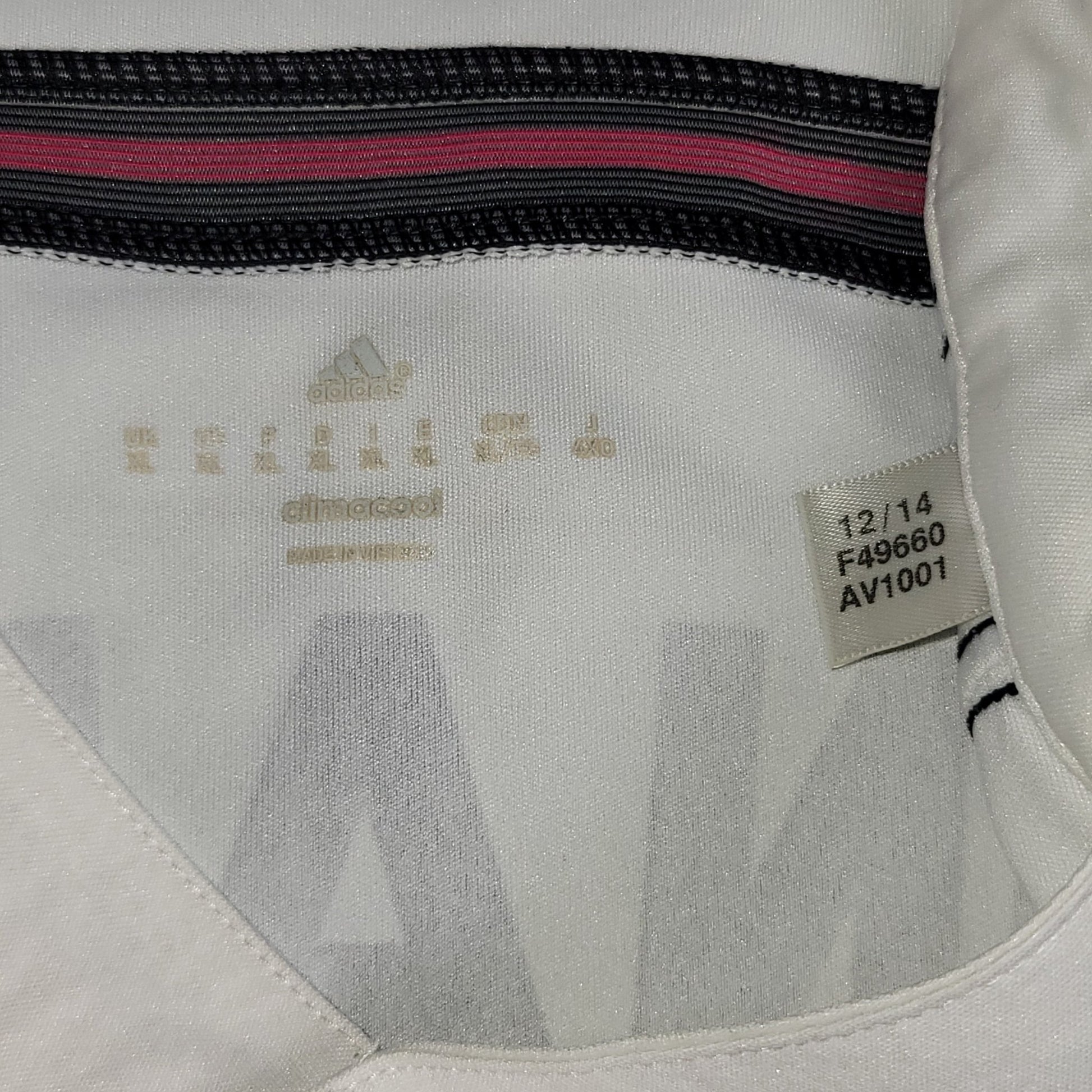 Cristiano Ronaldo Real Madrid 2014 2015 Long Sleeve UEFA Soccer Jersey Shirt XL SKU# F49660 Adidas