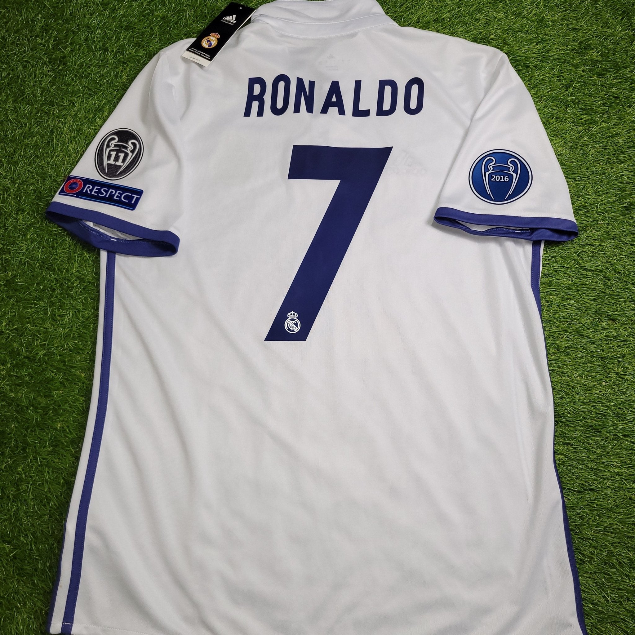 Cristiano Ronaldo Real Madrid 2016 2017 UEFA Home Soccer Jersey Shirt cristiano-ronaldo-real-madrid-2016-2017-uefa-home-soccer-jersey-shirt