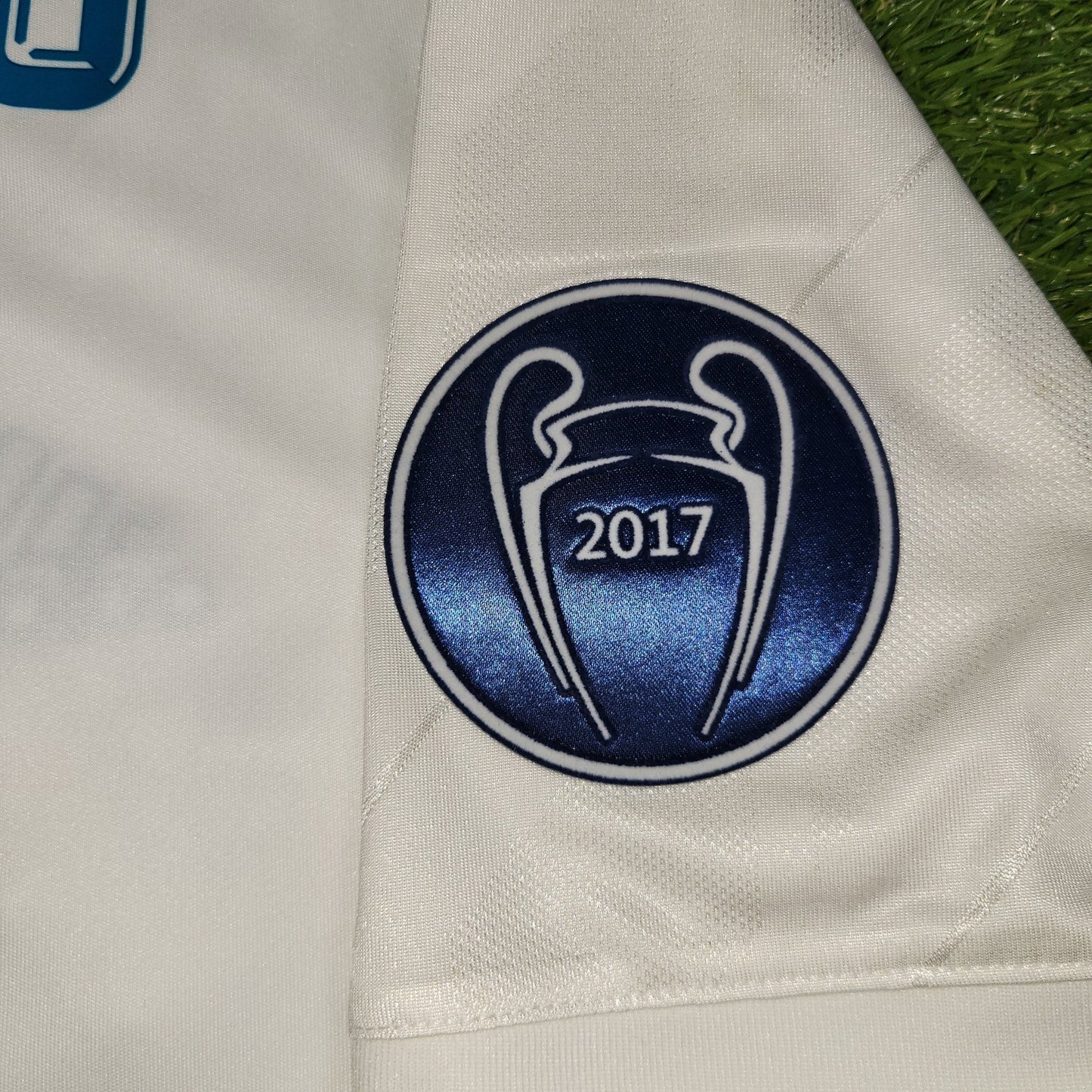 Cristiano Ronaldo Real Madrid 2017 2018 LAST GAME UEFA FINAL Soccer Jersey Shirt BNWT L SKU B31106 Adidas