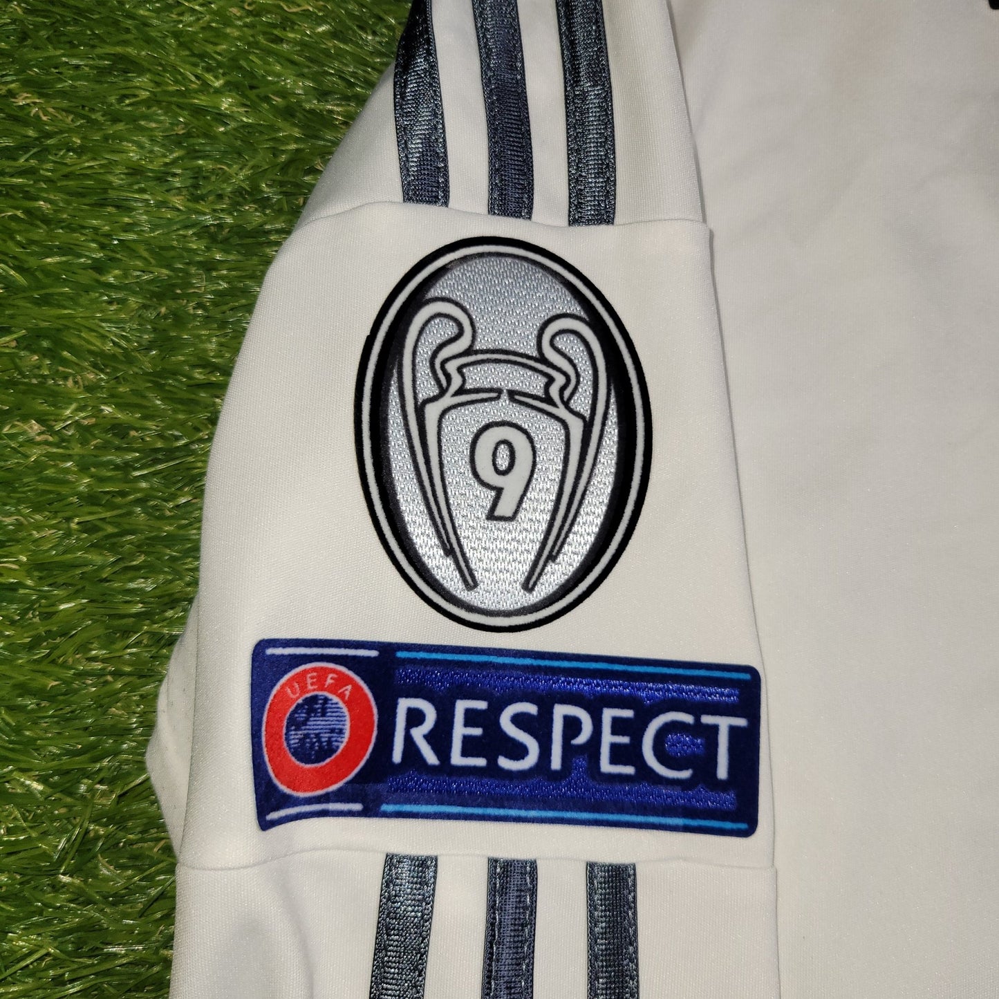 Cristiano Ronaldo Real Madrid UEFA FINAL 2013 2014 Long Sleeve Soccer Jersey Shirt L SKU G81098 Adidas