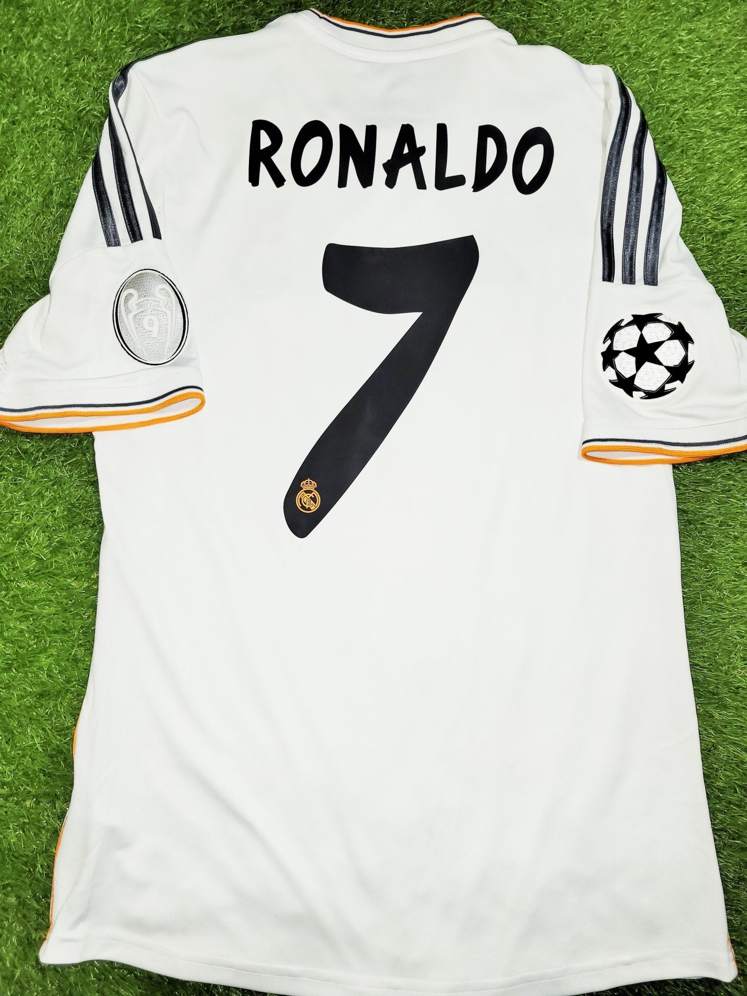 Cristiano Ronaldo Real Madrid UEFA FINAL 2013 2014 Soccer Jersey