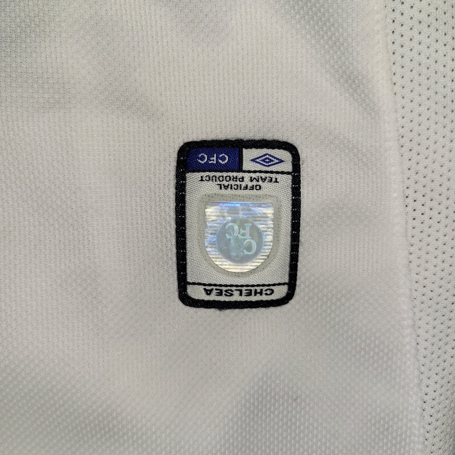 Drogba Chelsea DEBUT 2003 2004 2005 UEFA Away Long Sleeve Soccer Jersey Shirt XL Umbro