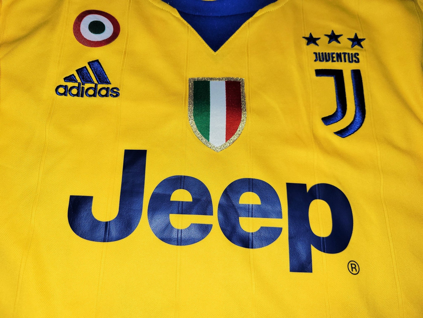 Dybala Juventus 2017 2018 Away Soccer Jersey Shirt M SKU# BQ4530 Adidas