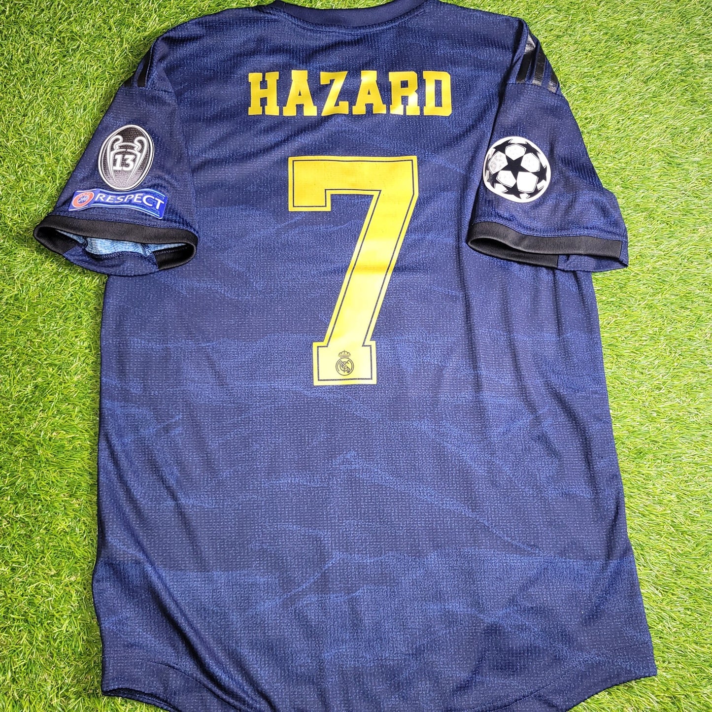 Hazard Real Madrid 2019 2020 CLIMACHILL PLAYER ISSUE Away Soccer Jersey Shirt M SKU DW4446 Adidas