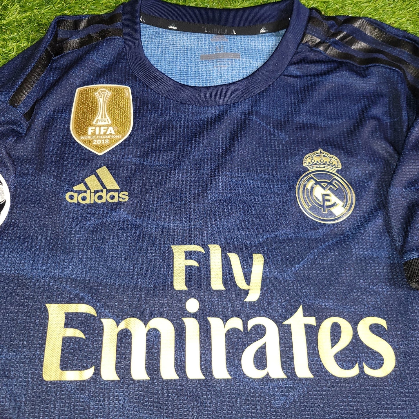 Hazard Real Madrid 2019 2020 CLIMACHILL PLAYER ISSUE Away Soccer Jersey Shirt M SKU DW4446 Adidas