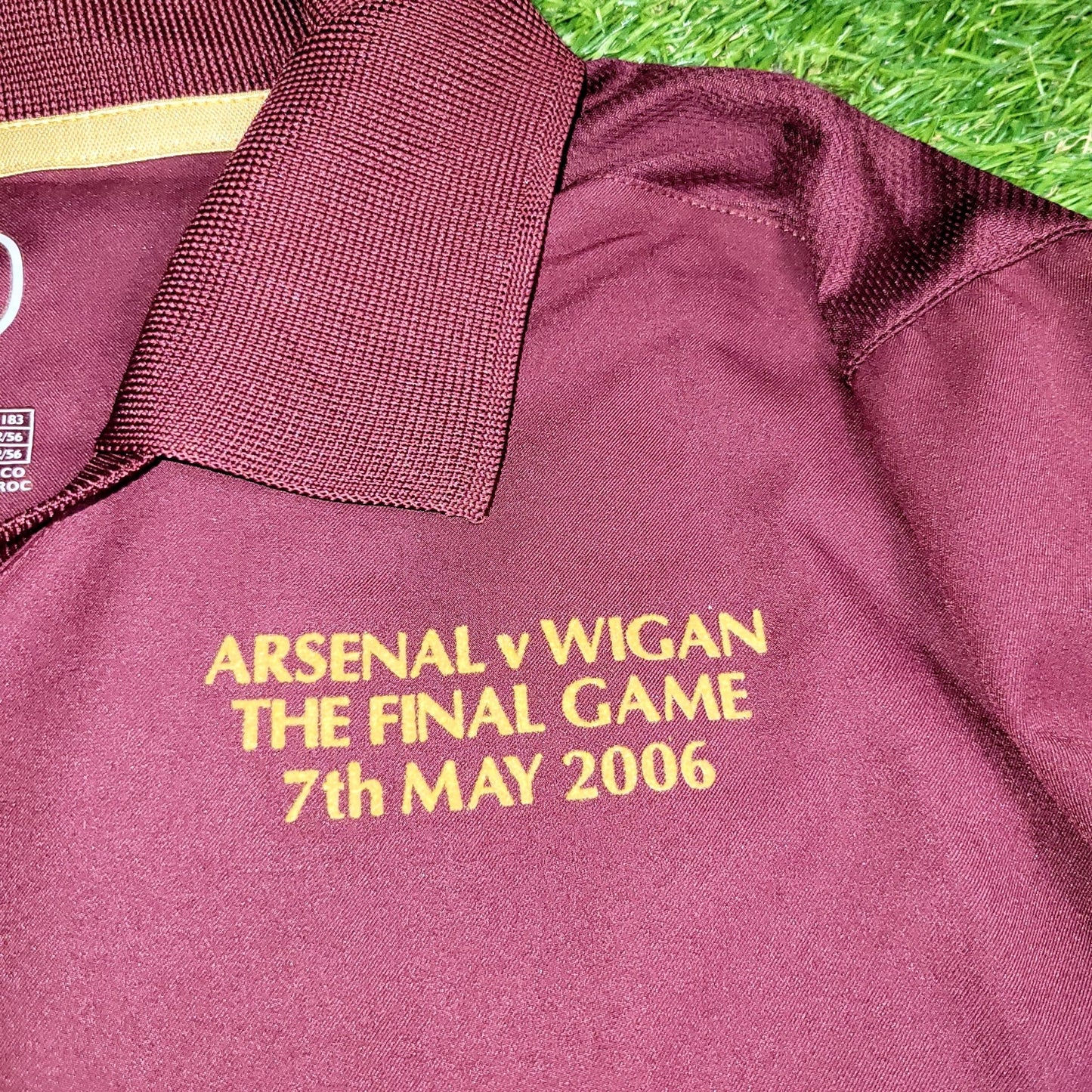 Henry Arsenal 2005 2006 HIGHBURY LAST GAME Home Soccer Jersey Shirt L SKU 195578 Nike