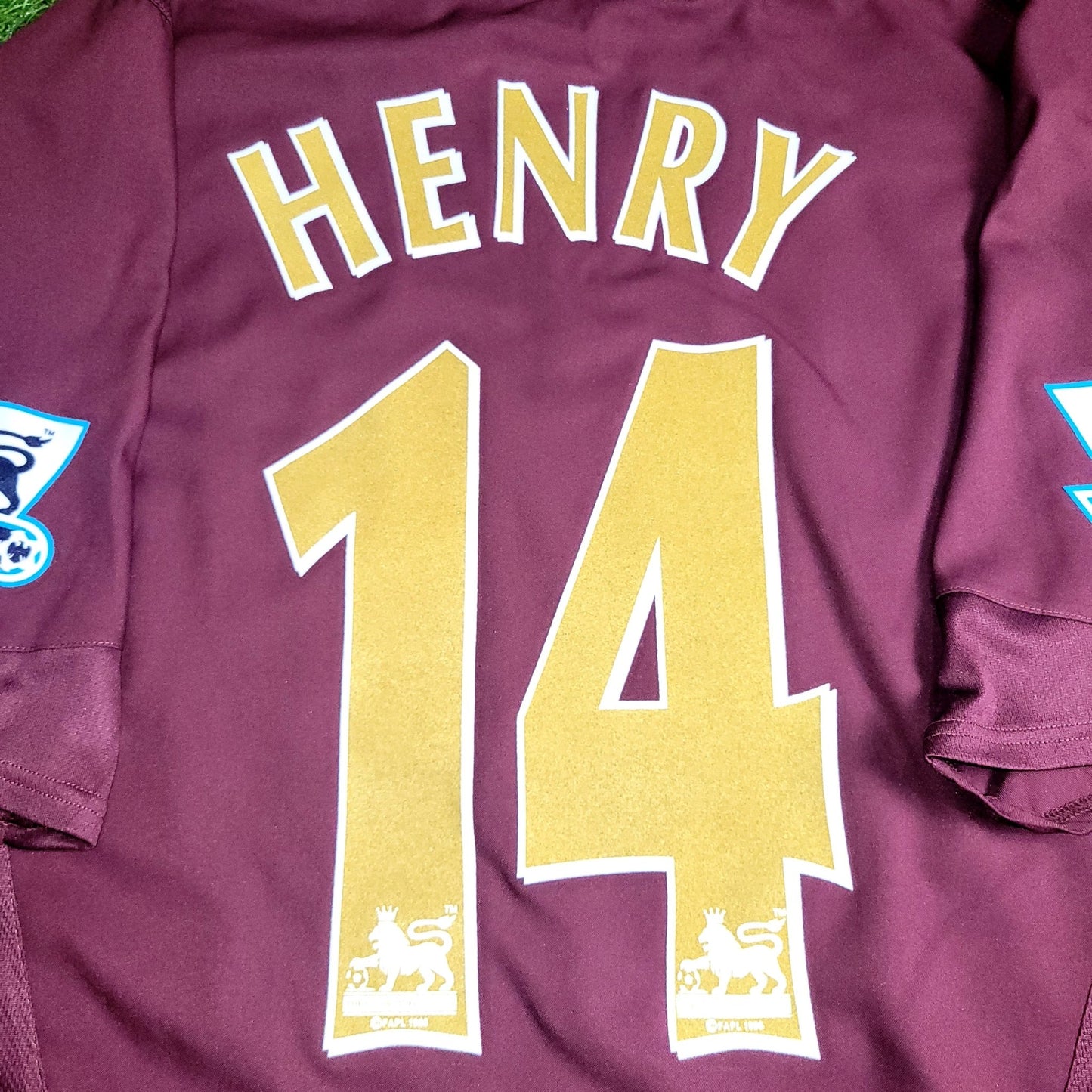 Henry Arsenal 2005 2006 HIGHBURY LAST GAME Home Soccer Jersey Shirt L SKU 195578 Nike