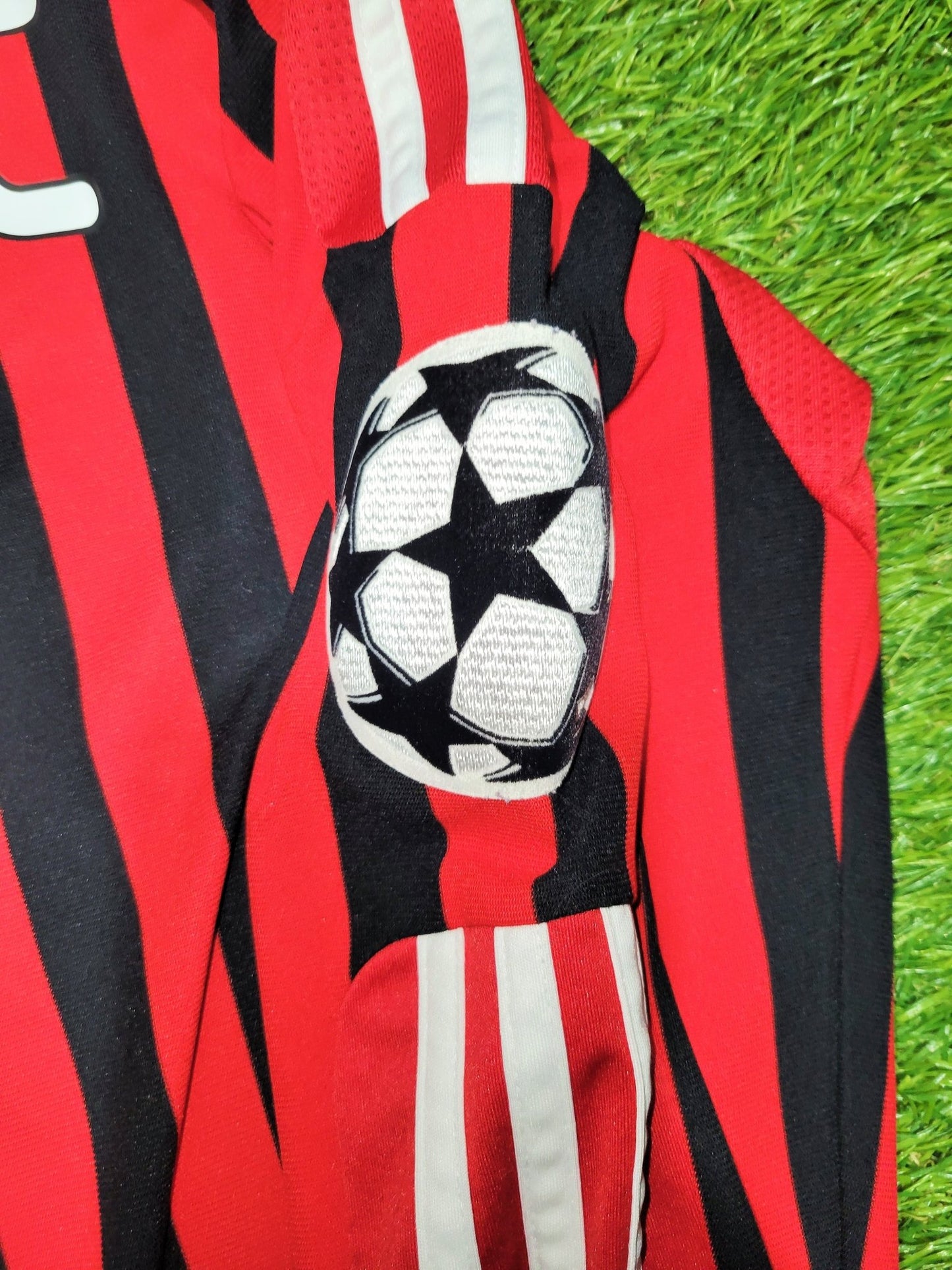 Ibrahimovic AC Milan 2011 2012 Home Long Sleeve UEFA Soccer Jersey Shirt M SKU# V13416 Nike