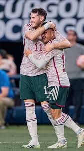 Gimenez Mexico 2022 2023 GOLD CUP Player Issue Away Soccer Jersey Shirt L SKU# HD9313