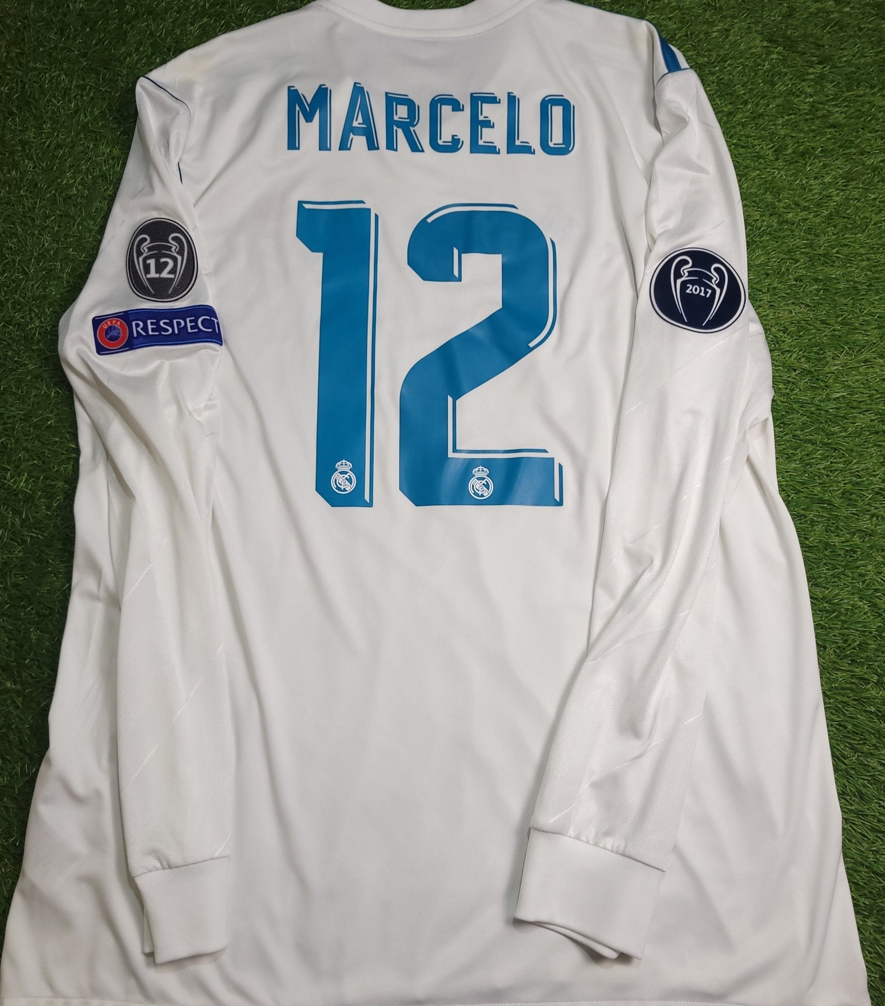 Official Real Madrid Asensio 20 2017/18 Football Name/Number Set Away Official Real Madrid Asensio 20 2017/18 Football Name/Number Set Away
