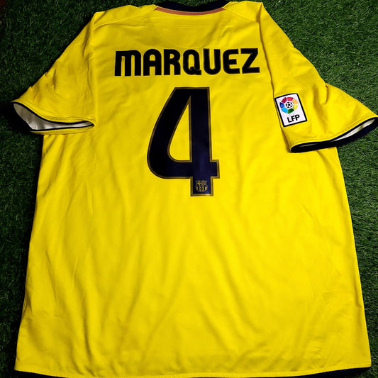 Marquez Barcelona TREBLE SEASON 2008 2009 Away Soccer Jersey Shirt XL SKU 286787 - 760 Nike