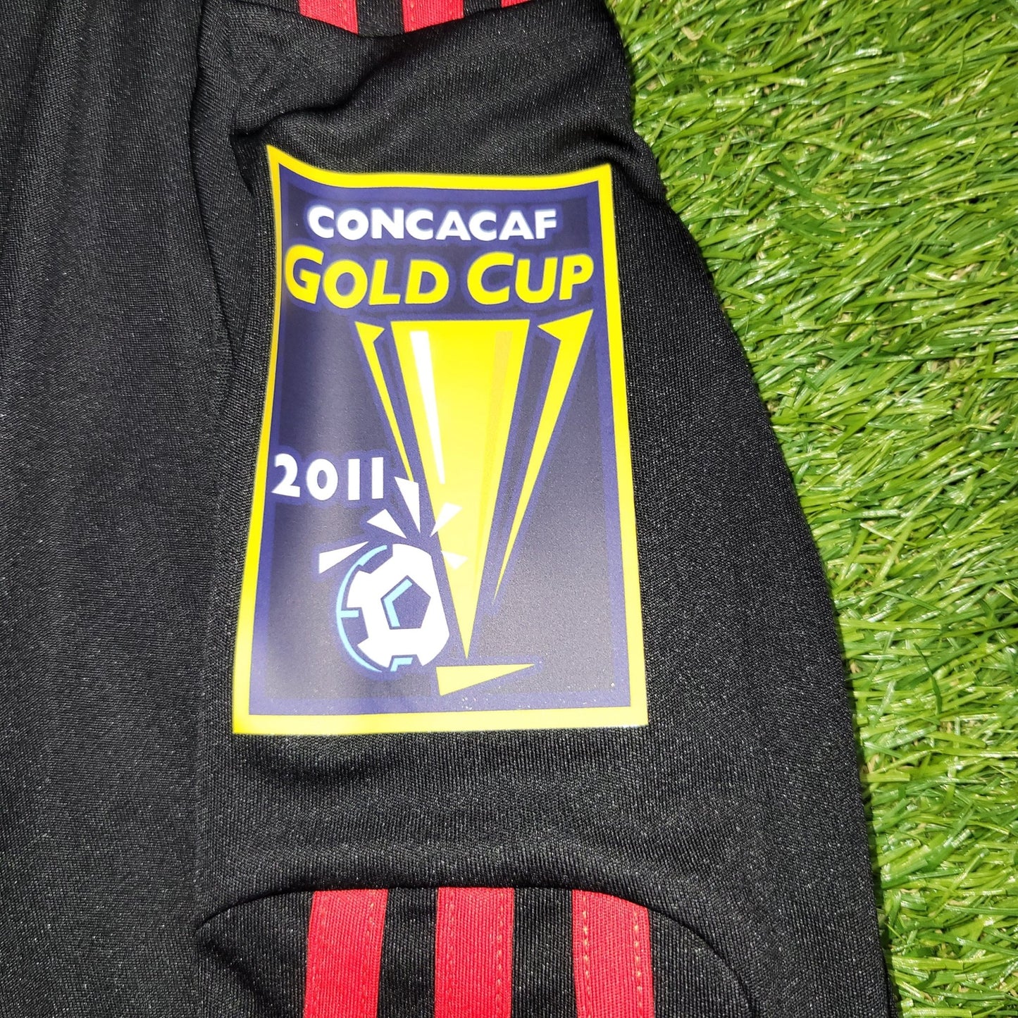 Marquez Mexico 2011 GOLD CUP FINAL Soccer Away Jersey Shirt L SKU V13582 Adidas