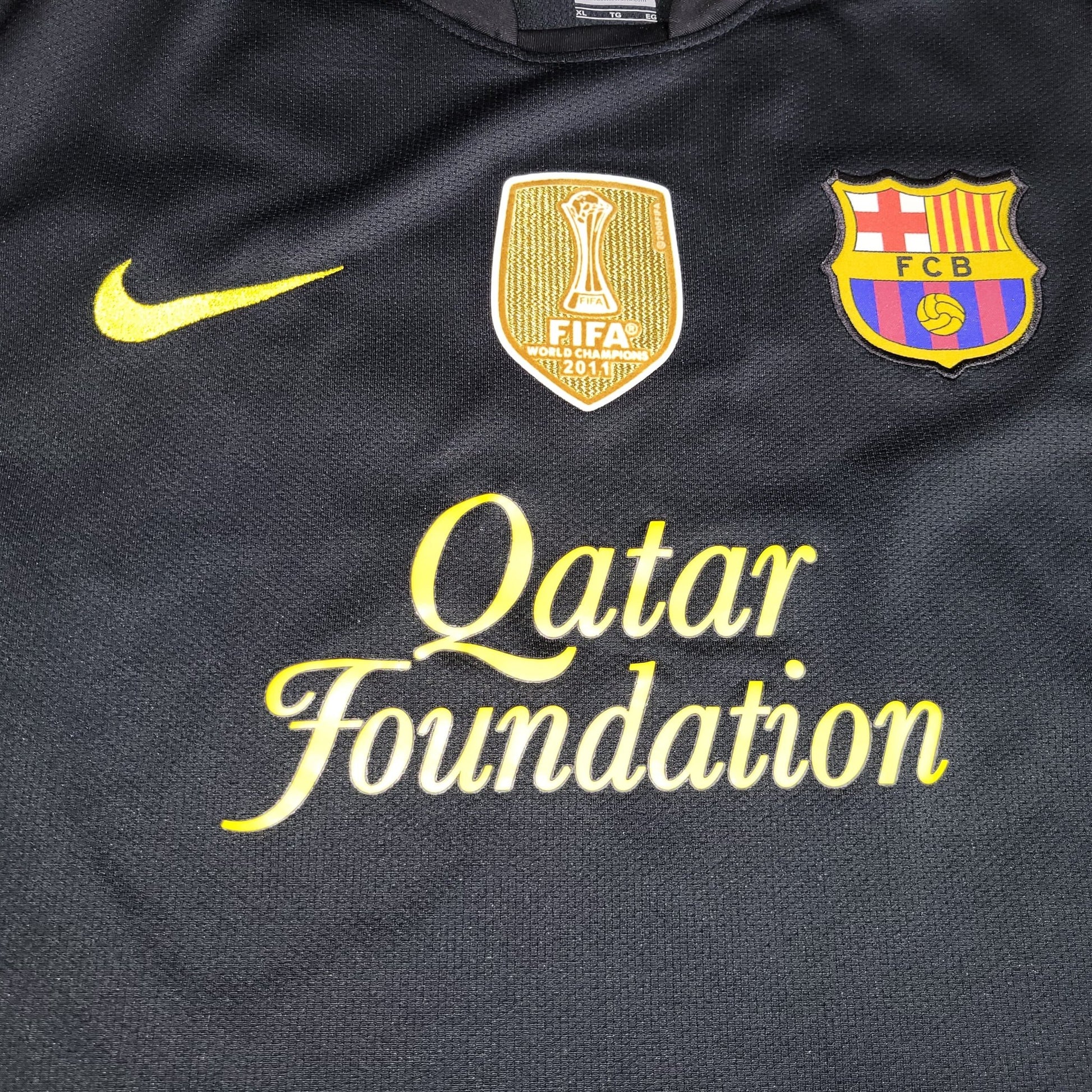 Messi Barcelona 2011 2012 Away Soccer Jersey Shirt XL SKU 419880 - 010 Nike