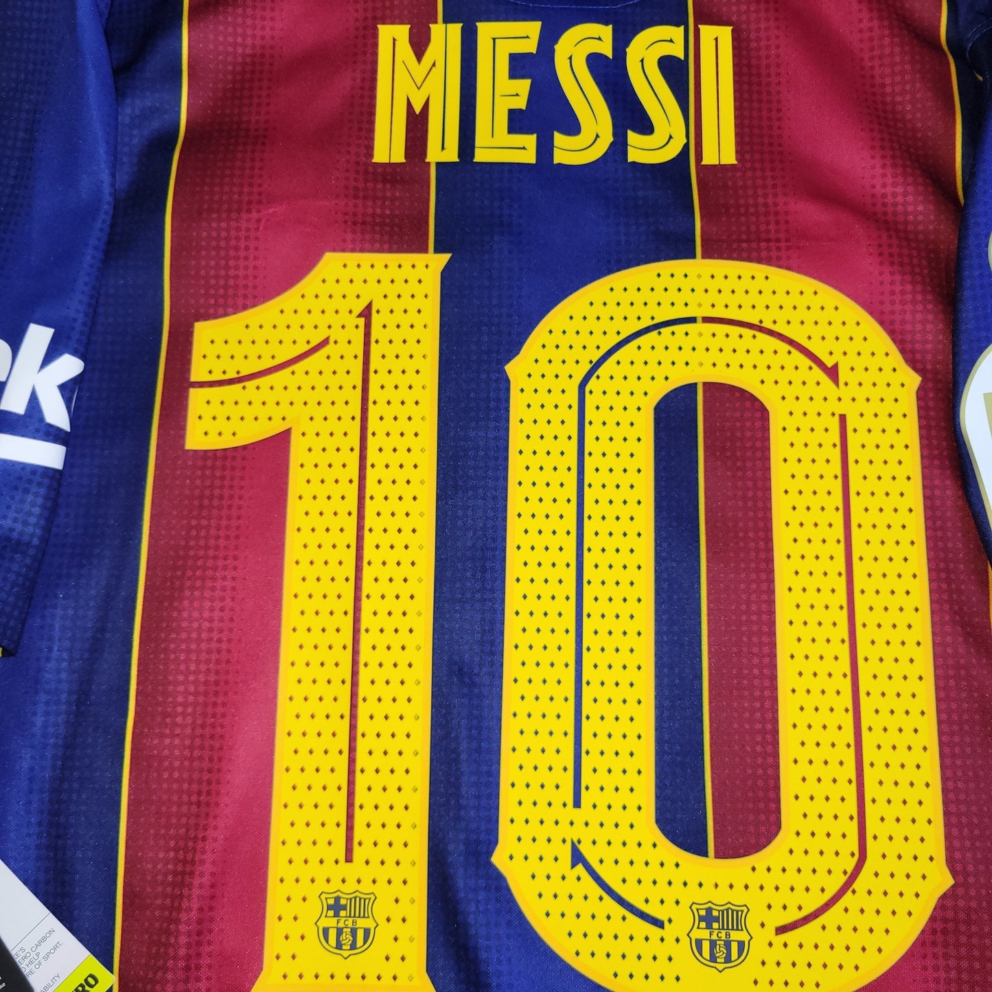Messi Barcelona 2020 2021 COPA DEL REY LAST SEASON Home Soccer Jersey Shirt BNWT L SKU CD4232 - 456 Nike
